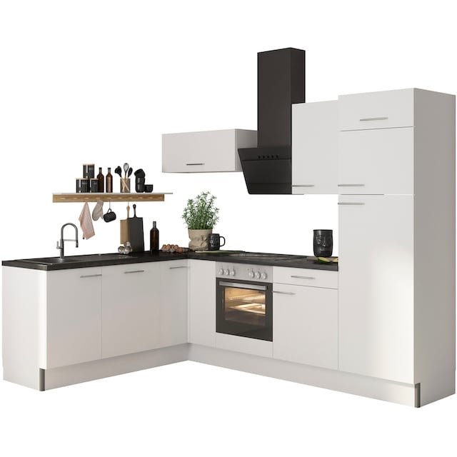 OPTIFIT Küche »Klara«, 200 x 270 cm breit, wahlweise mit E-Geräten bei OTTO