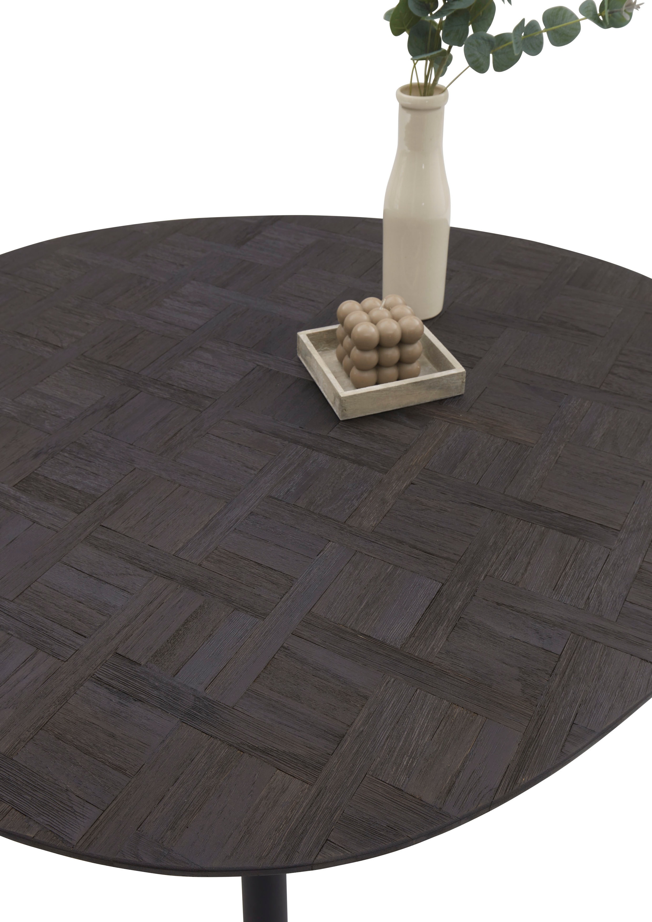 Stolkom Esstisch »Joe«, Massivholz Teak recycelt, Tisch mit Mosaik Muster