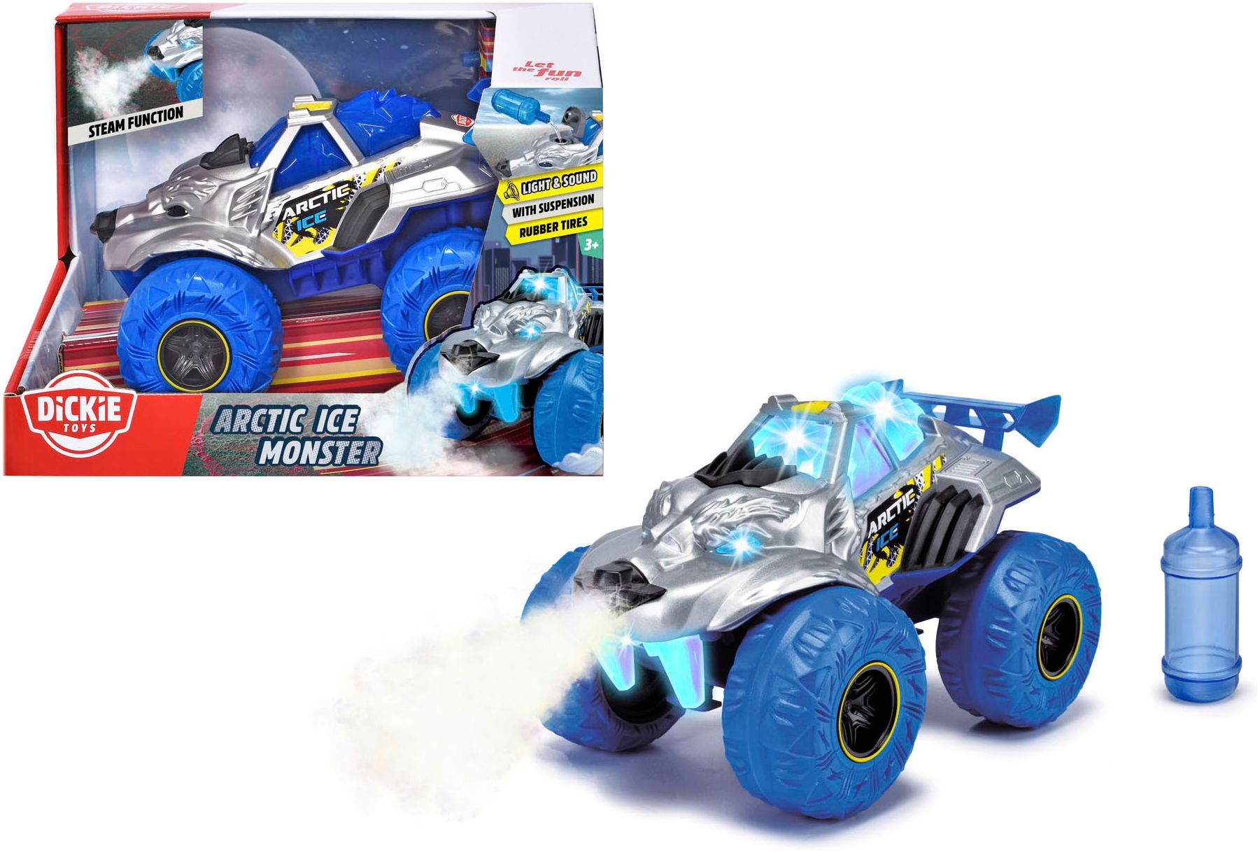 Spielzeug-Monstertruck »Artic Ice Monster«, mit Licht und Sound