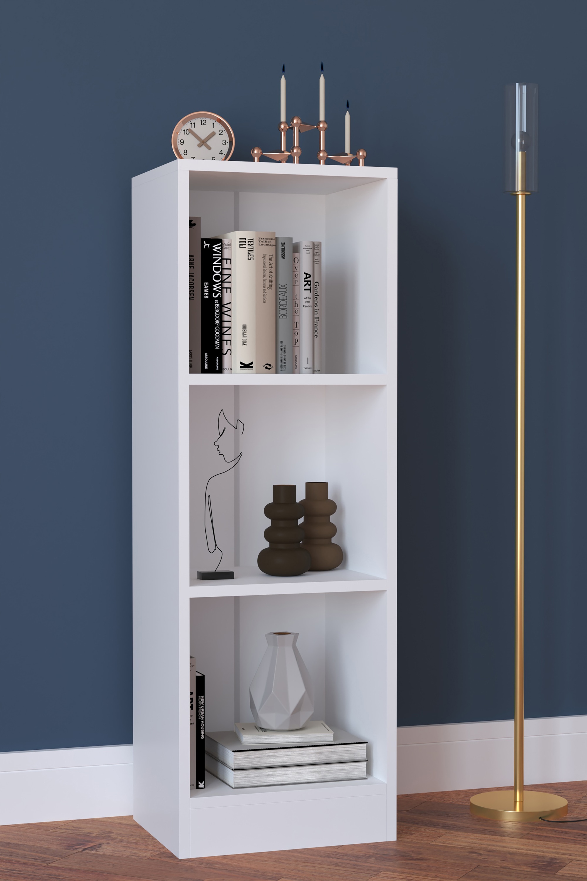 VCM Standregal »Holz Stand Regal Bücher Bücherregal Dilos S 3f«
