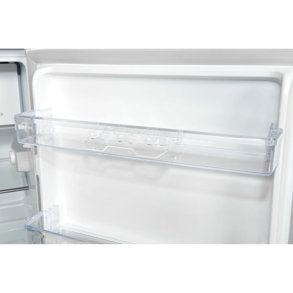 exquisit Kühlschrank »KS16-4-H-010E weiss«, KS16-4-H-010E weiss, 85 cm hoch, 56 cm breit