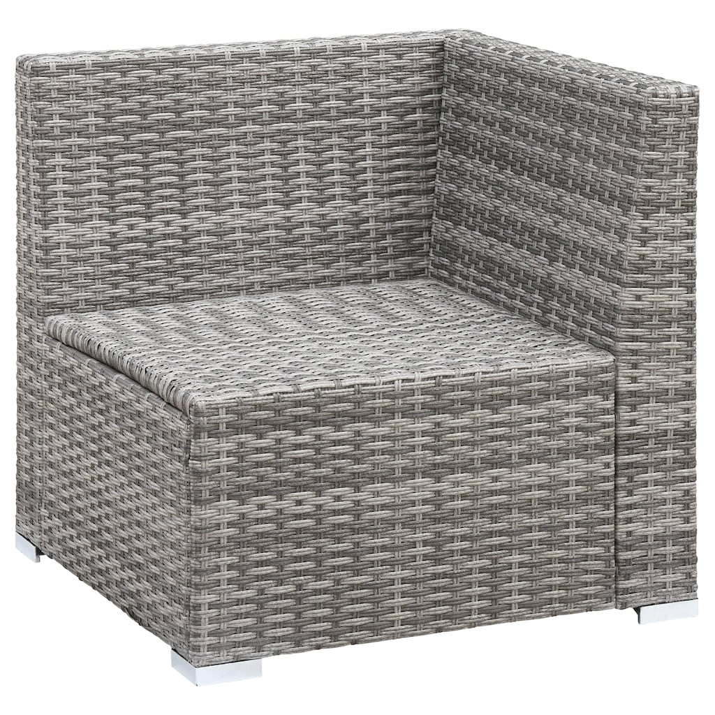 KONIFERA Gartenlounge-Set »Kalamos«, (Set, 23 tlg., 3er-Sofa, 2x 2er Sofa, Ecksofa, 2x Hocker, 2x Tisch, inkl. Auflagen)