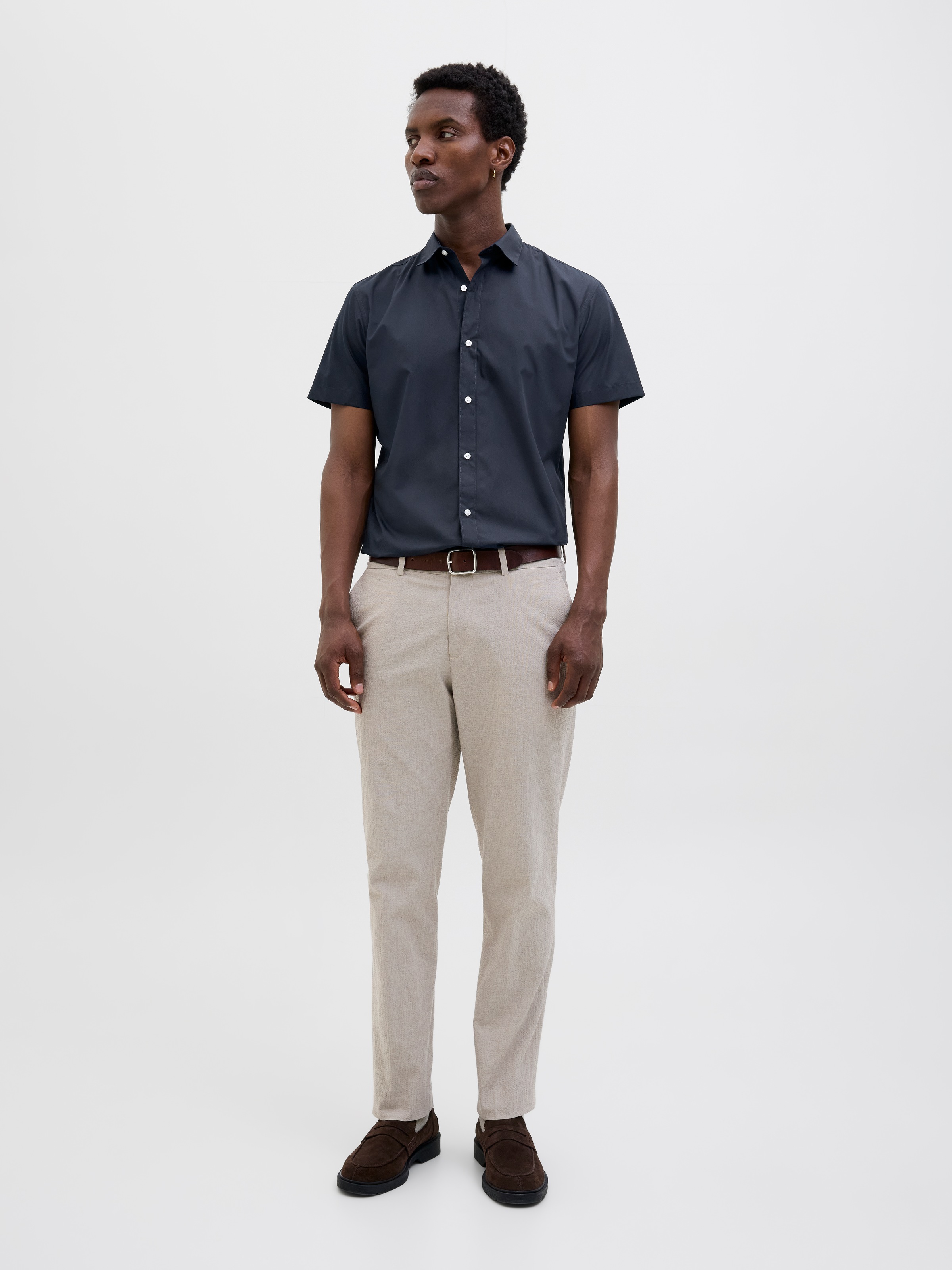 Jack & Jones Kurzarmhemd »JJJOE SHIRT SS PLAIN«