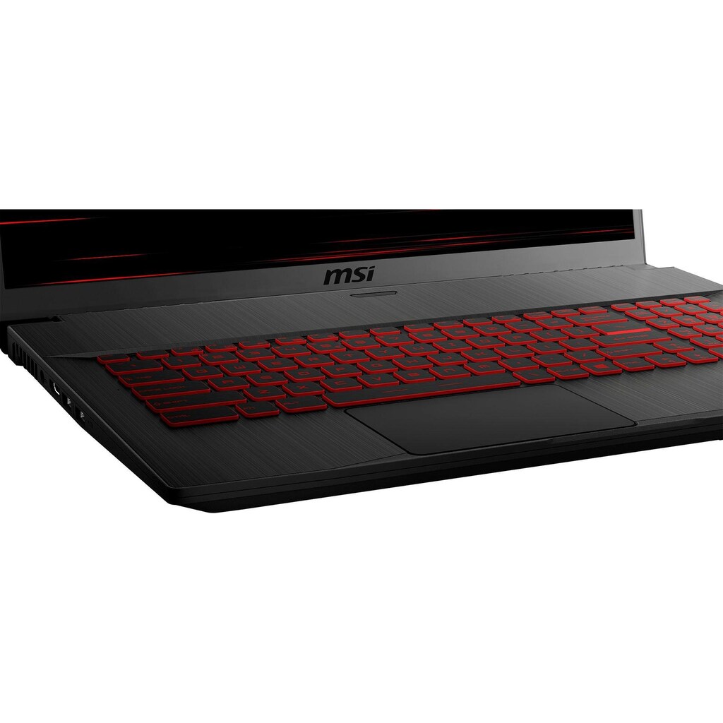 MSI Notebook »GF75 9SD-016 Thin«, 43,9 cm, / 17,3 Zoll, Intel, Core i7, GeForce GTX 1660 Ti, 512 GB SSD