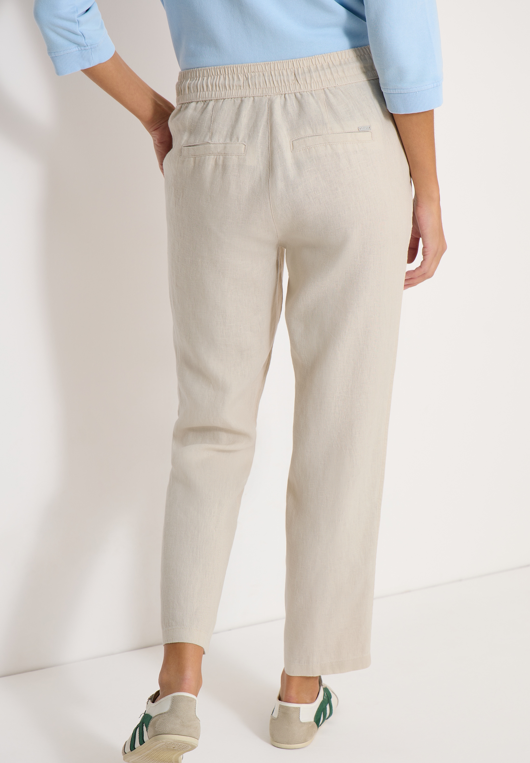 Cecil Stoffhose »Style Tracey«  im Casual Fit und aus Leinen
