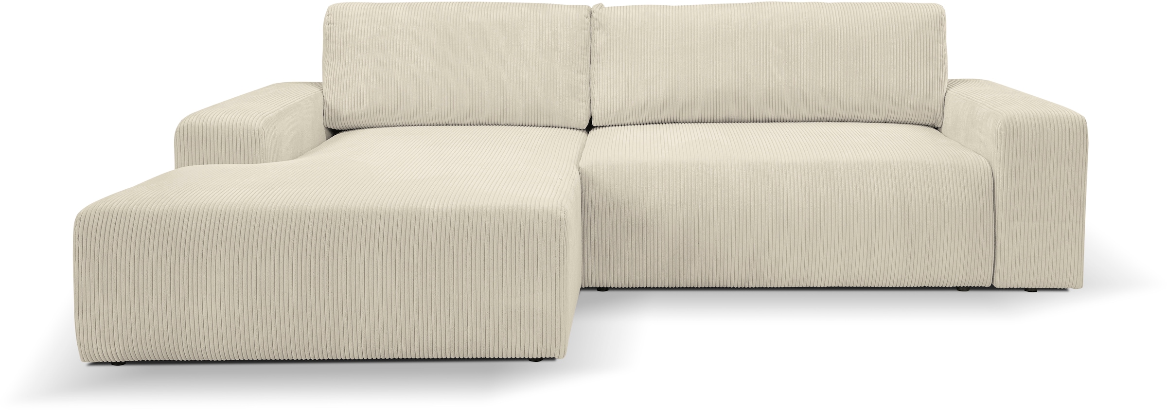 WERK2 Ecksofa »Hugo-L L-Form«, Design Ecksofa In Cord Mit ...