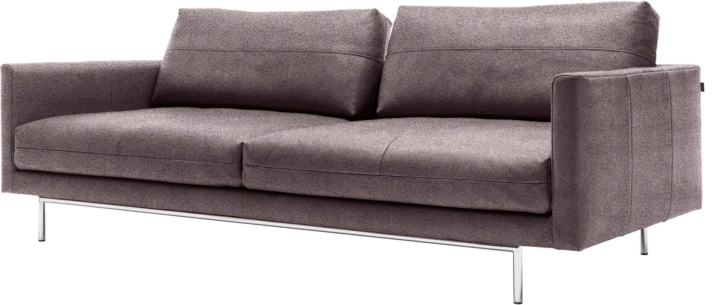 Creation BY ROLF BENZ 3-Sitzer »CR.414, Designsofa, edles Sofa, Loungesofa, Ledersofa, klares Design«, aus Leder oder Chenille, erstklassiger Sitzkomfort, legere Polsterung