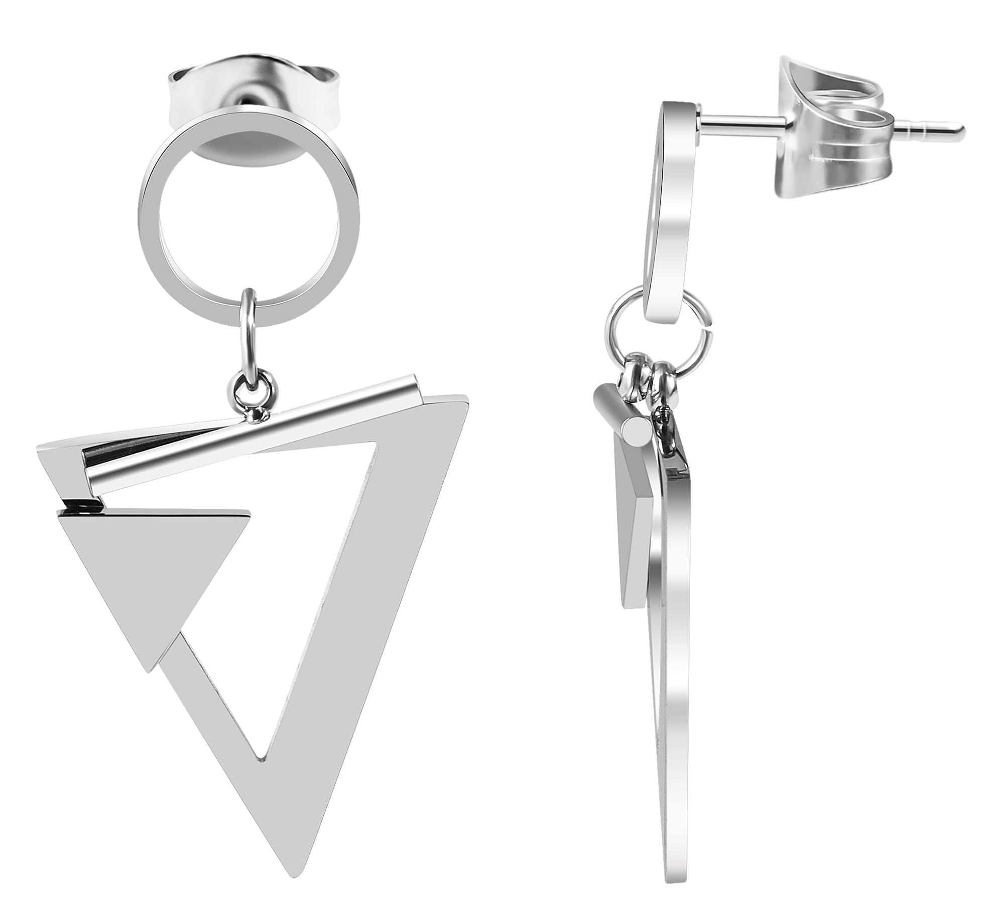 Adelia´s Paar Ohrstecker »Damen Ohrringe ¿ Ohrstecker aus Edelstahl«