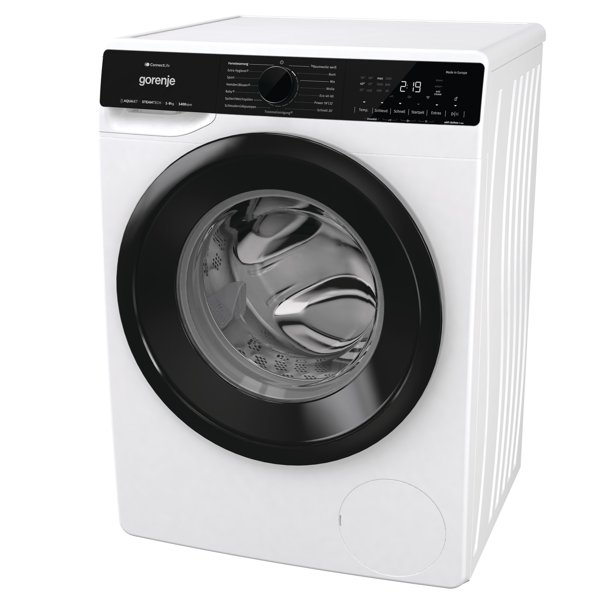 GORENJE Waschmaschine »WPNA94A1TS«, 9 kg, 1400 U/min, Energieklasse A-10%