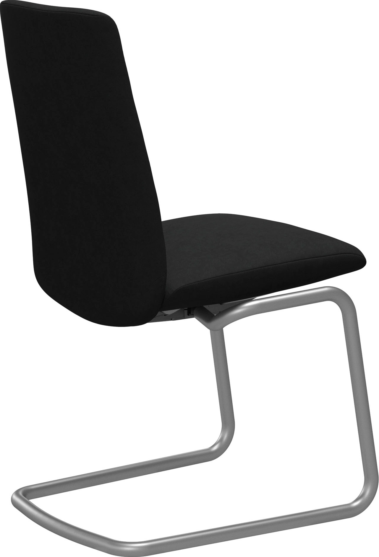 Stressless® Polsterstuhl »Laurel«, Microfaser DINAMICA, Low Back, Größe M, mit Beinen aus Stahl in Chrom matt