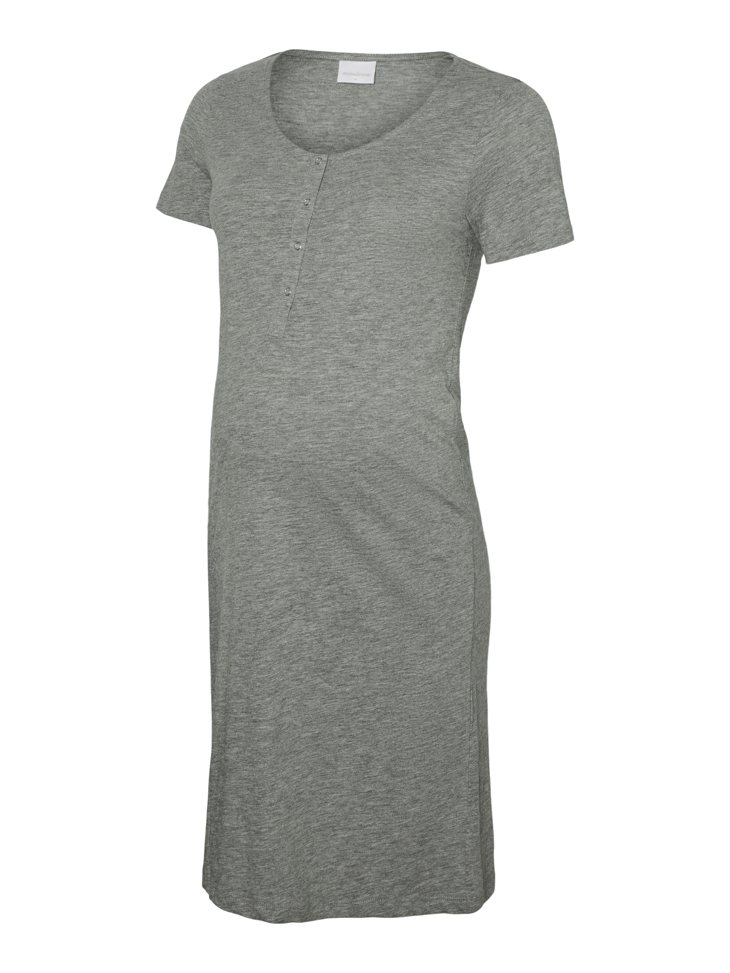 Mamalicious Umstandsnachthemd »MLMIRA JRS NIGHTGOWN 2F 2-P NOOS« Packung, 2 tlg.