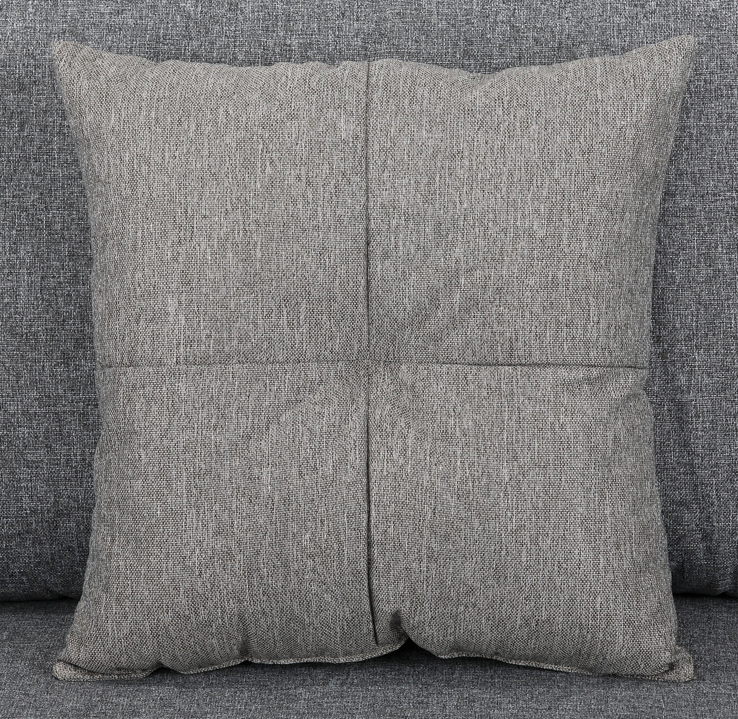 Home affaire Ecksofa »Quin L-Form«, mit Bettfunktion, Bettkasten und Zierkissen, mit Federkern