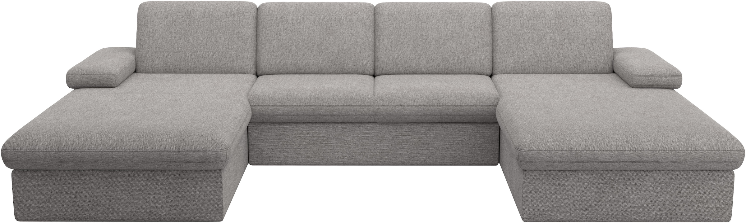sit&more Wohnlandschaft »Moreno«, mit Armteilverstellung,wahlweise mit Bettfunktion
