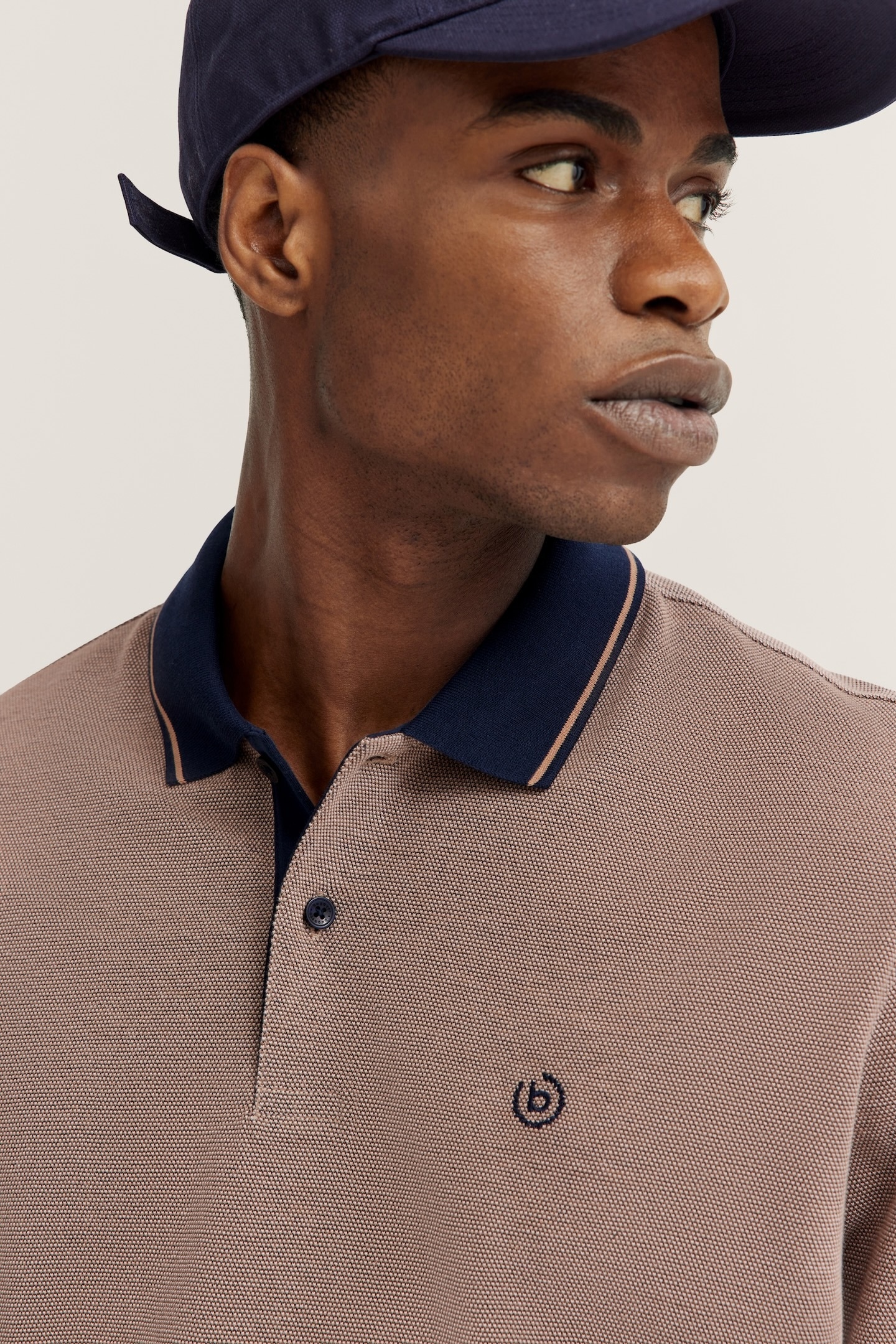 bugatti Poloshirt, aus Baumwolle