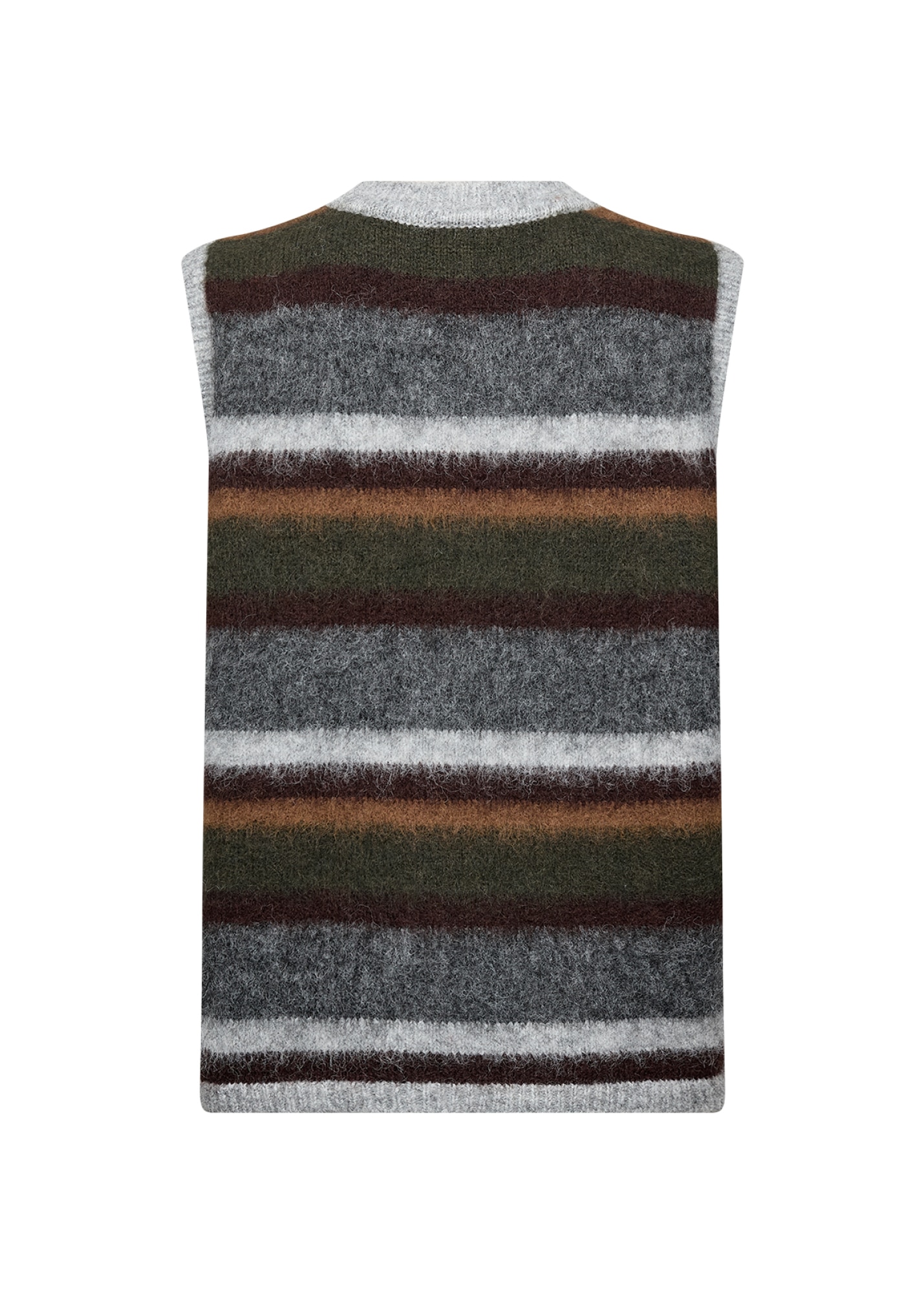 soyaconcept Pullunder »SC-HADIL YD 1« Materialmix mit Wolle