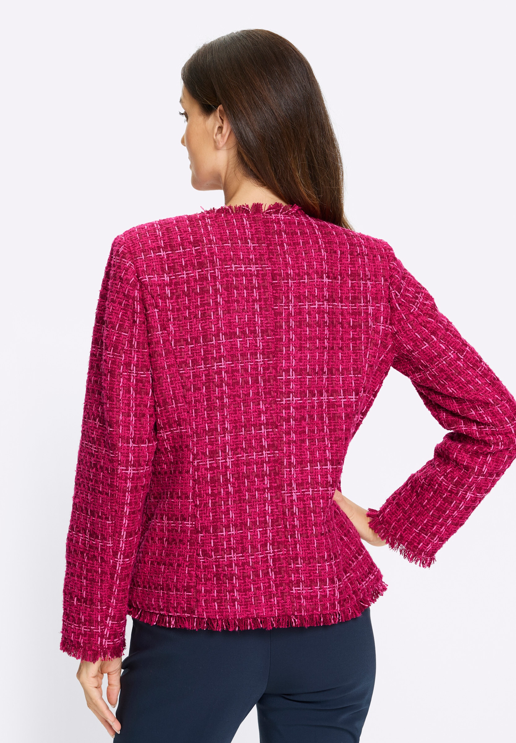 heine Blusenblazer »Bouclé-Blazer Blazer in Bouclé-Qualität«