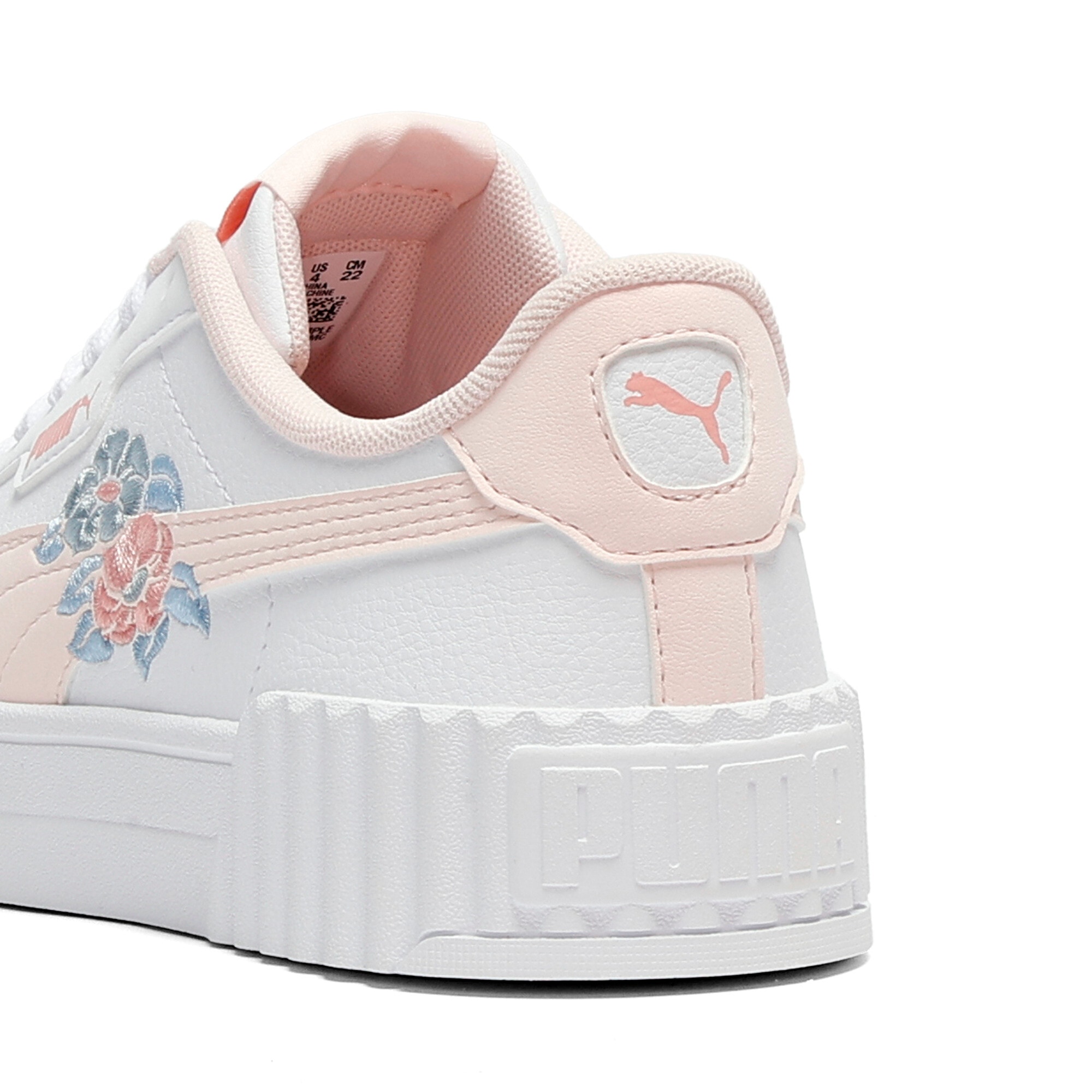PUMA Sneaker »CARINA 3.0 FLORAL JR«  mit Schnürung, mit profiliertem Gummi-Laufsohle