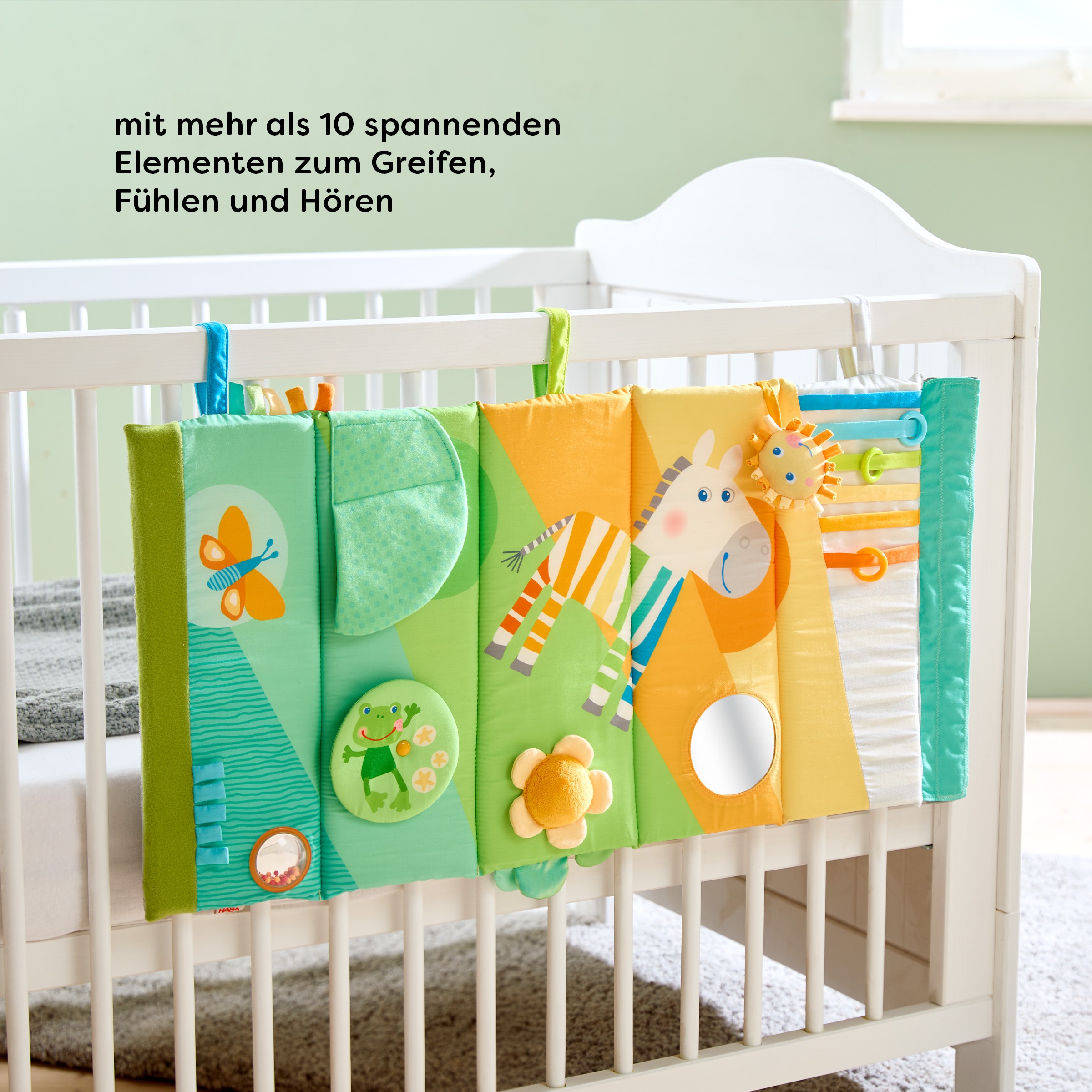 Haba Greifspielzeug »Entdeckerrolle Zebra«