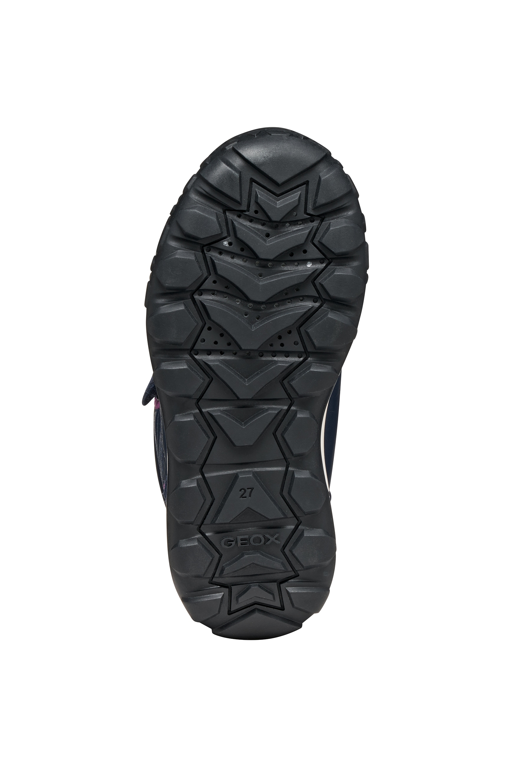 Geox Winterboots »J TREKKYUP GIRL B AB«  Klettstiefel mit Warmfutter, Größenschablone zum Download