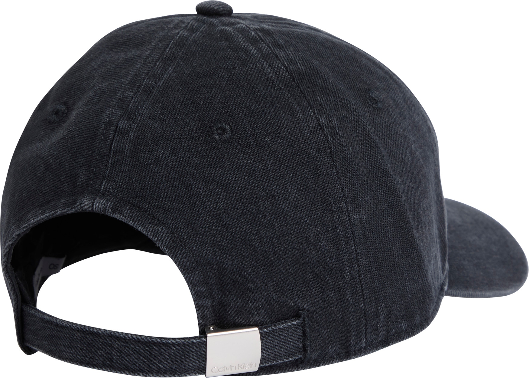 Calvin Klein Jeans Baseball Cap »6 PANEL MONO LOGO BB CAP«, in gewaschener Optik