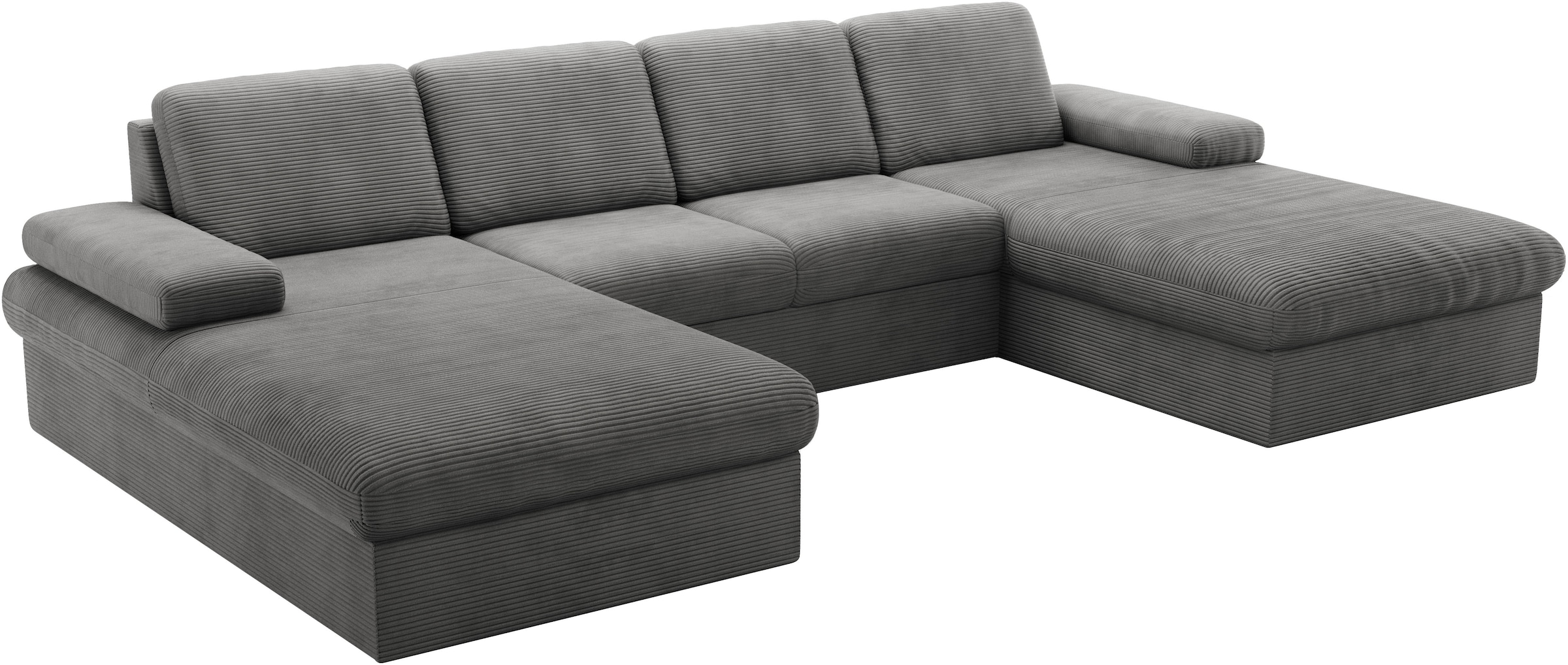 sit&more Wohnlandschaft »Moreno«, mit Armteilverstellung,wahlweise mit Bettfunktion