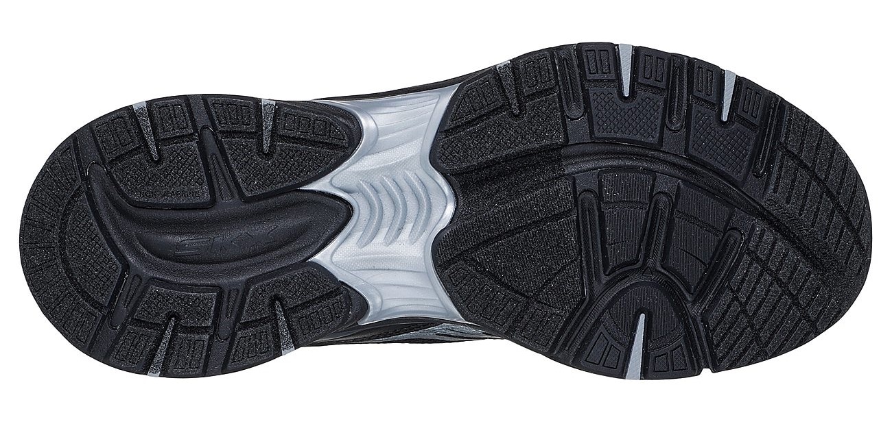 Skechers Slip-On Sneaker »STAMINA SPORT«, Retro Sneaker, Schnürschuh mit Metallic-Besätzen