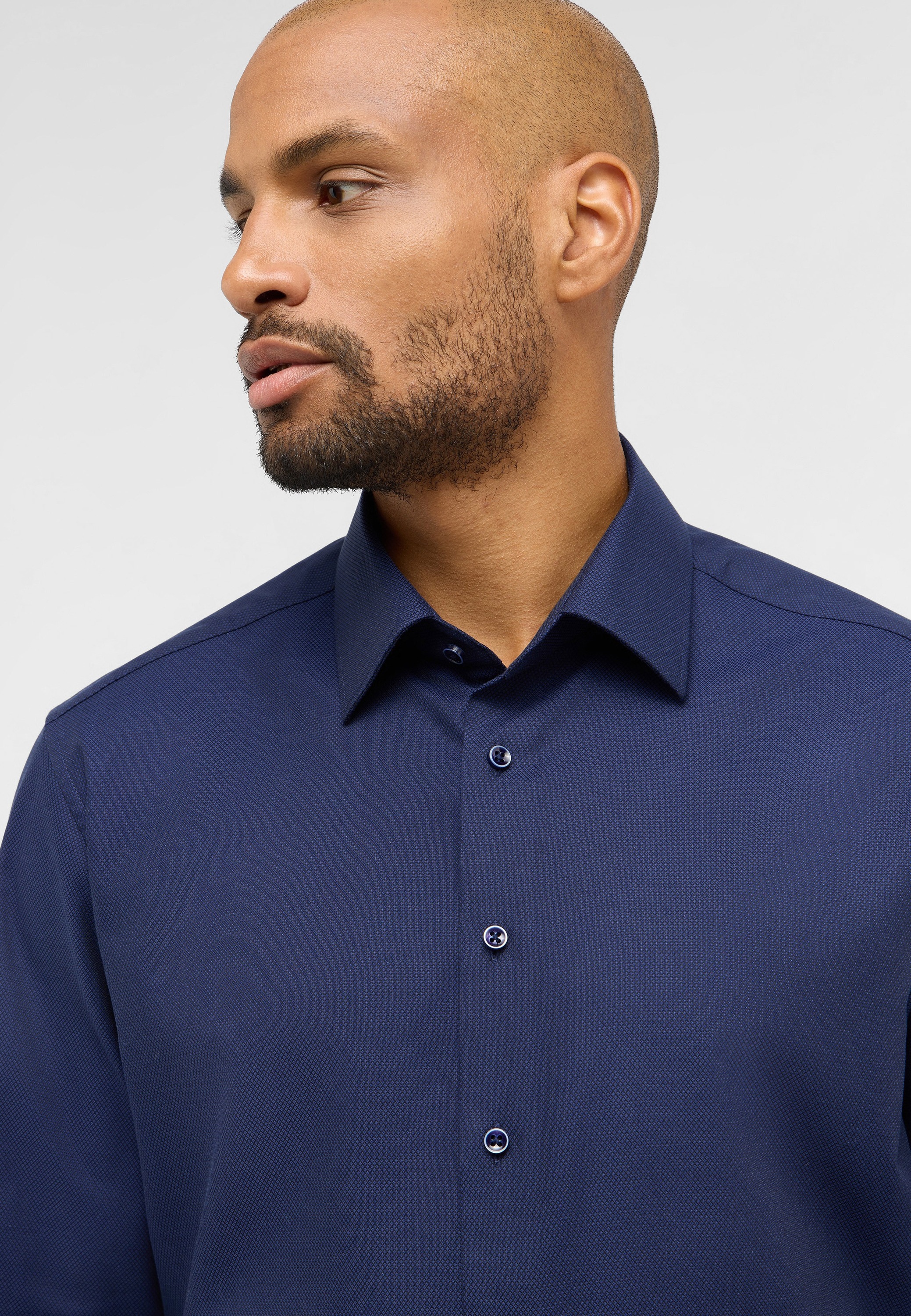 Eterna Langarmhemd »MODERN FIT« NON IRON (bügelfrei)