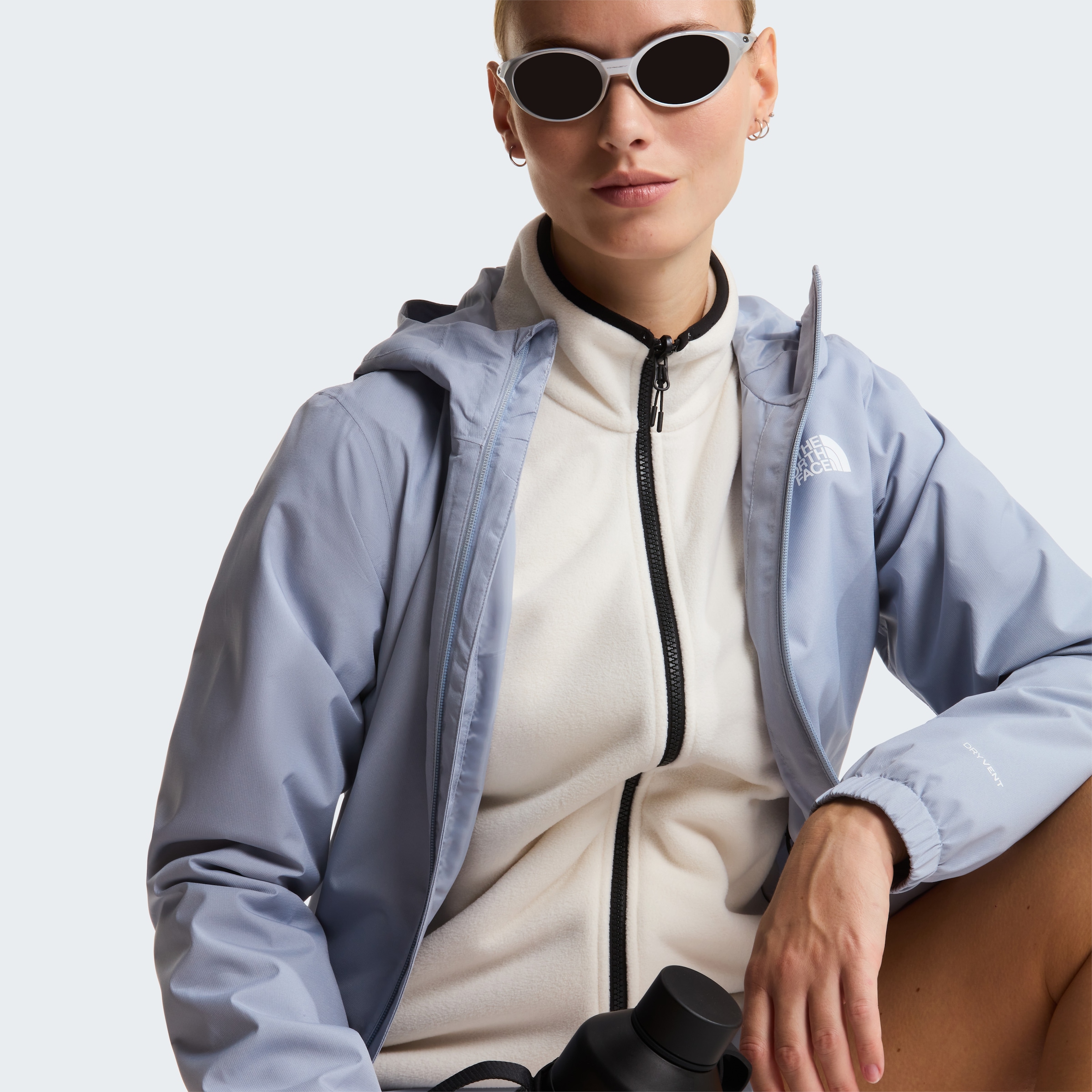 The North Face Funktionsjacke »W QUEST MONO JACKET« für vielseitige Outdoor-Aktivitäten, atmungsaktiv, leichtes Material