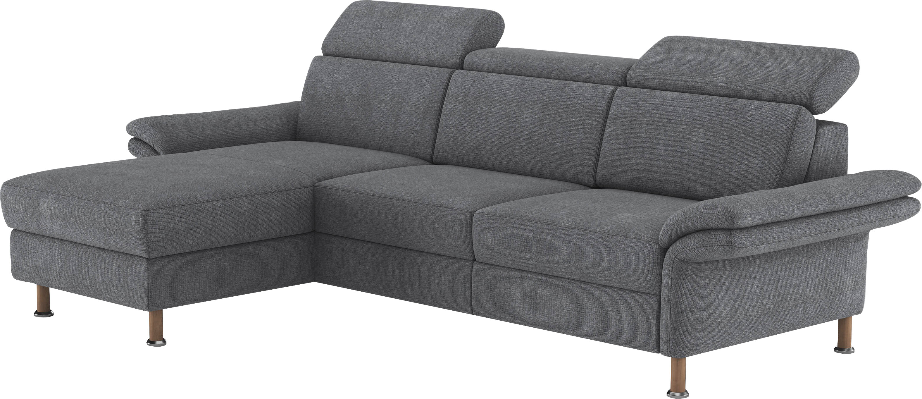 OTTO home Ecksofa "Calypso L-Form" mit motorischen Funktionen im Sofa und Recamiere