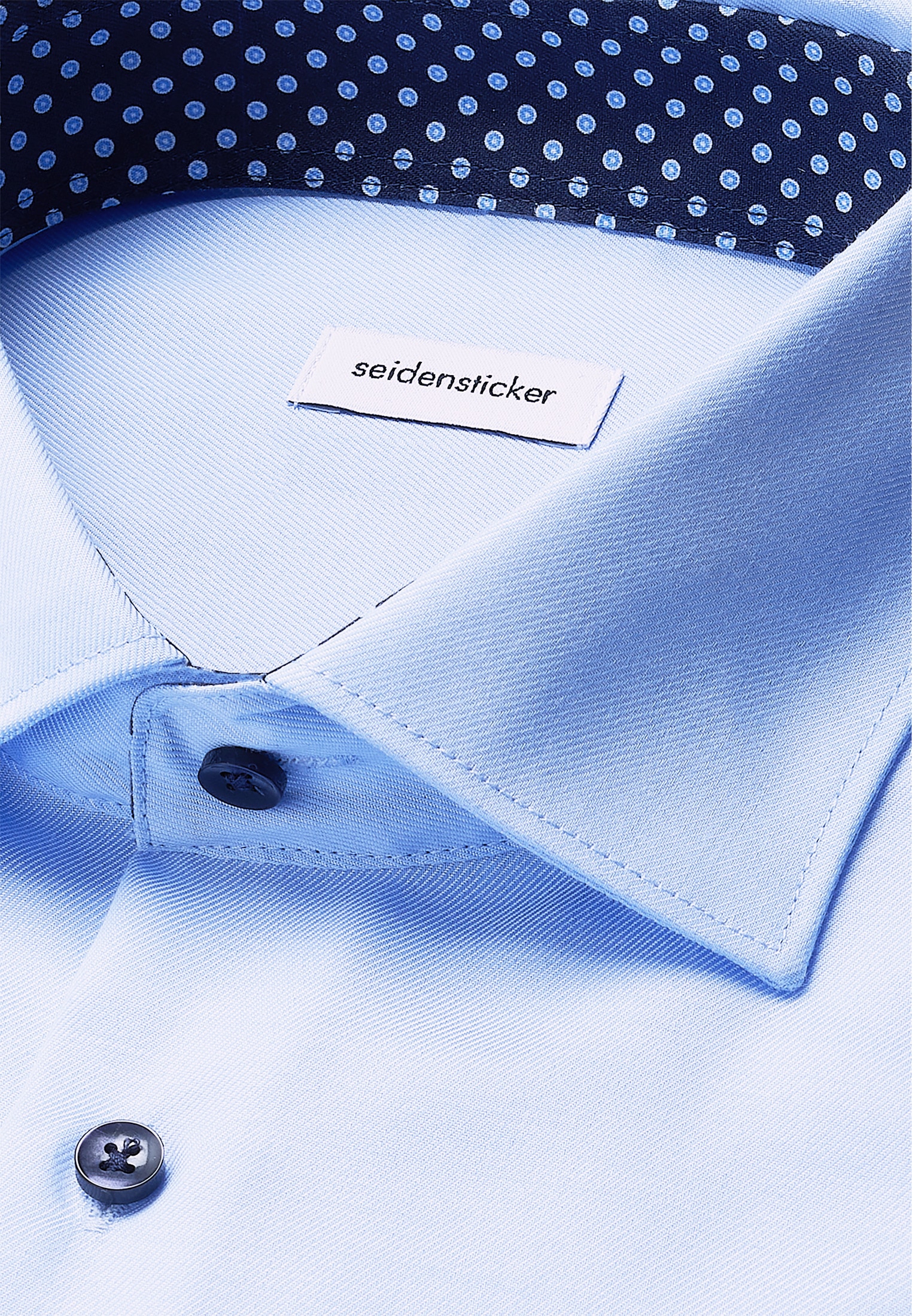 seidensticker Businesshemd »Schwarze Rose« Regular 1/1 Extra lang Kentkragen Uni