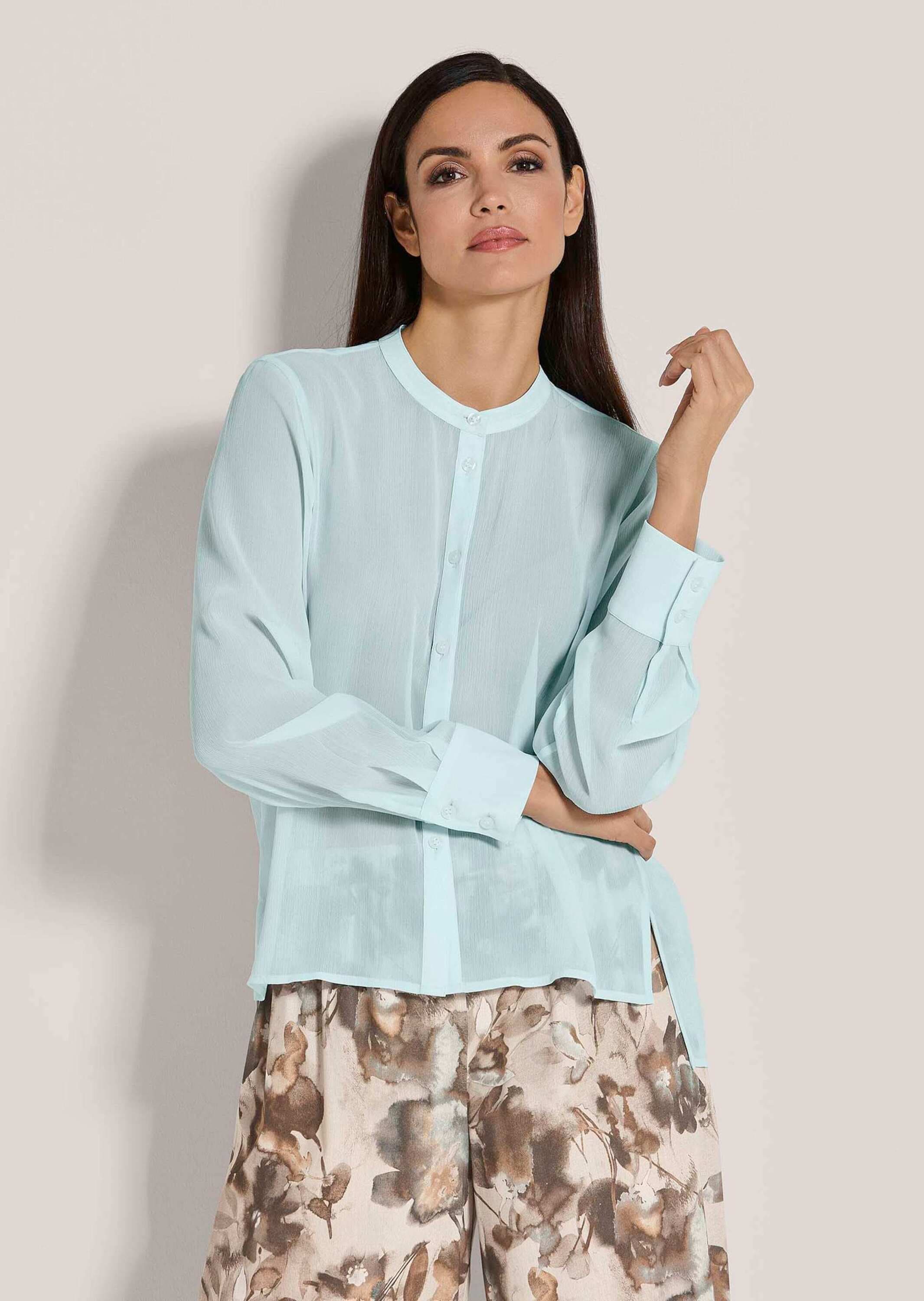 MADELEINE Langarmbluse »Bluse Chiffon-Bluse«