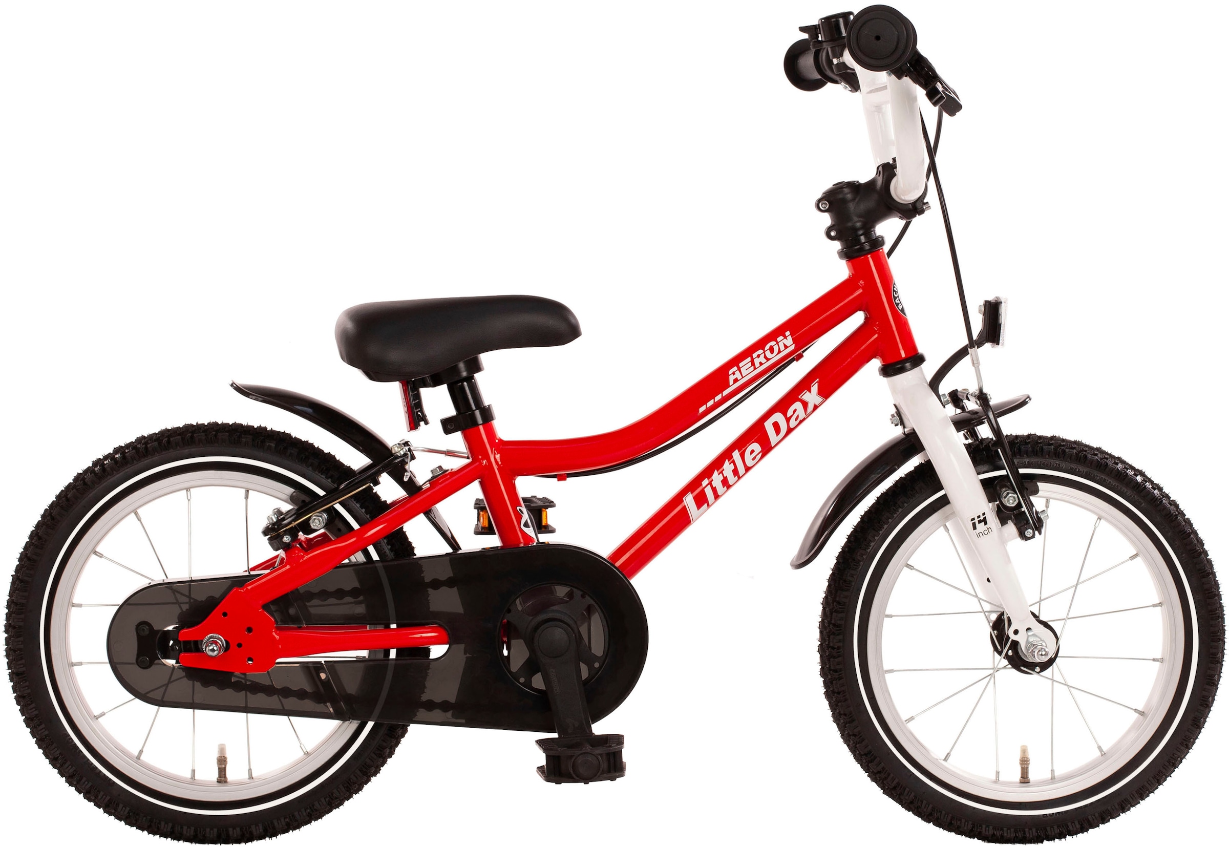 Bachtenkirch Kinderfahrrad »16" Little-Dax "AERON", rot« 1 Gang ohne Schaltung