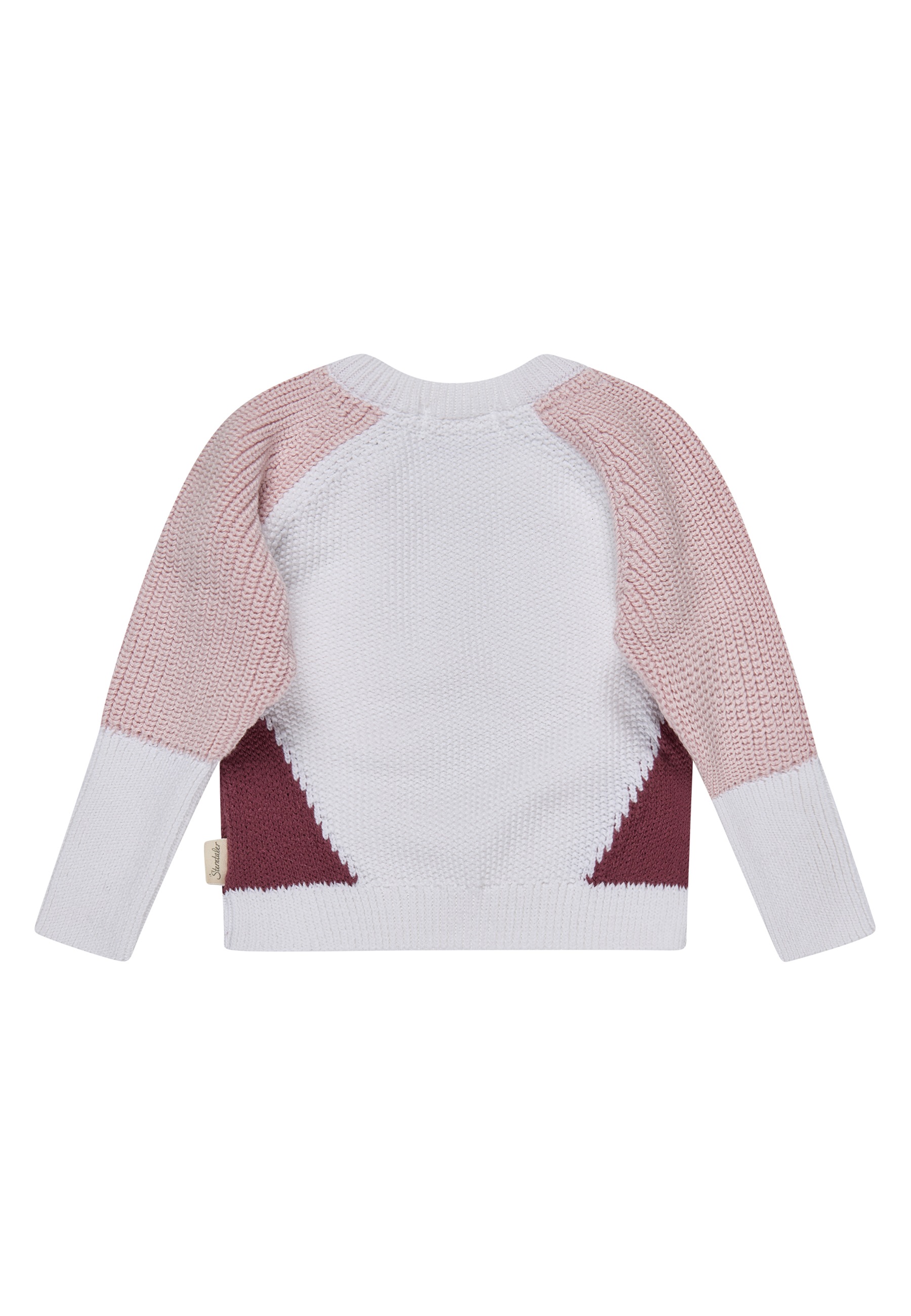 Sterntaler® Rundhalsshirt »Strickpullover colorblocking«