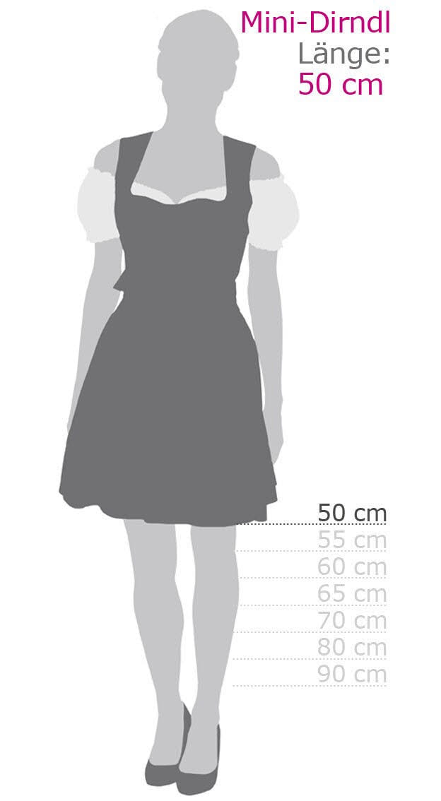 Nübler Trachtenkleid »Dirndl mini Jasmin«