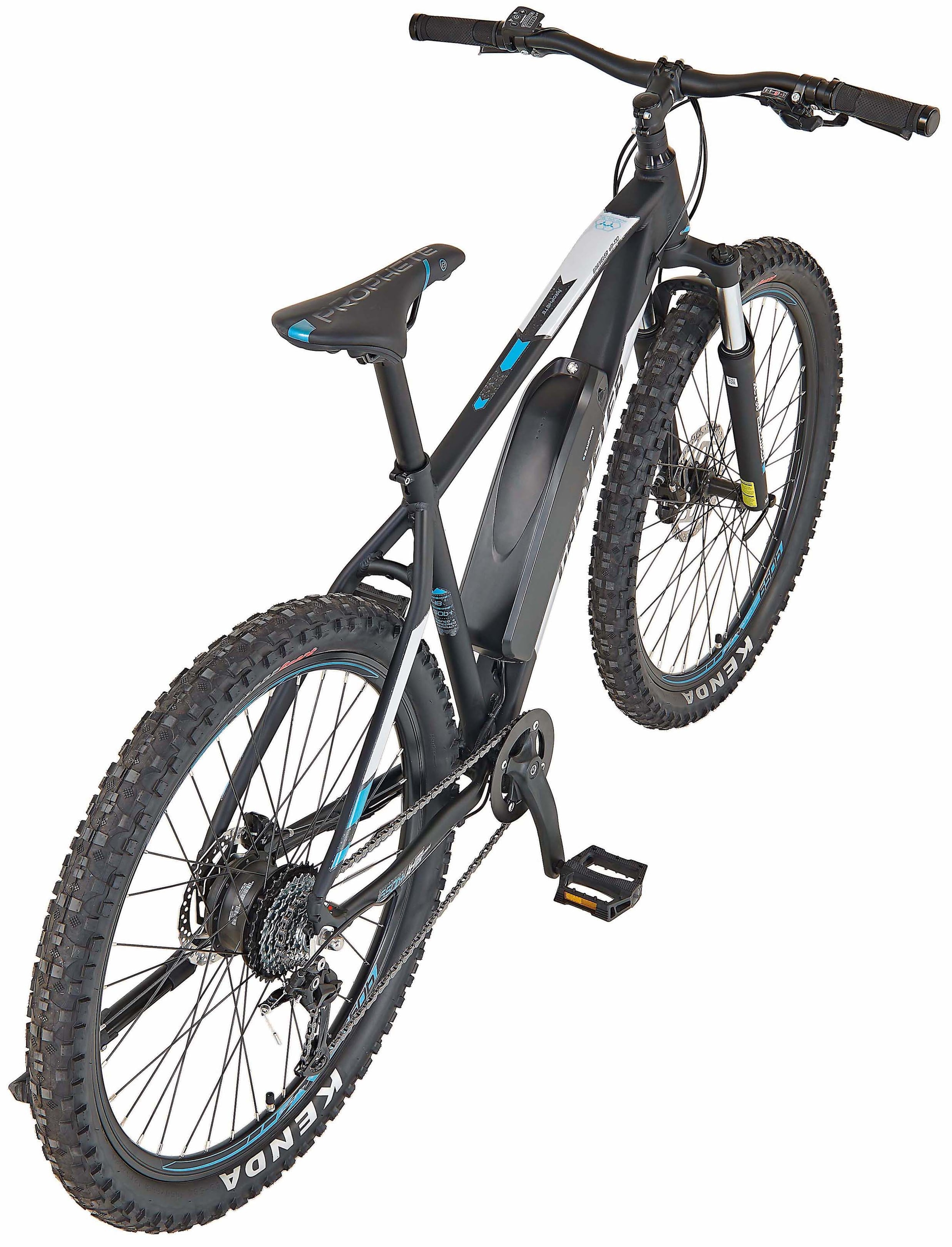 Prophete E-Bike »Graveler e9400«, 8 Gang, Shimano, Heckmotor 250 W, (mit Pannenset-mit Werkzeug-mit Beleuchtungsset-mit Fahrradtasche)