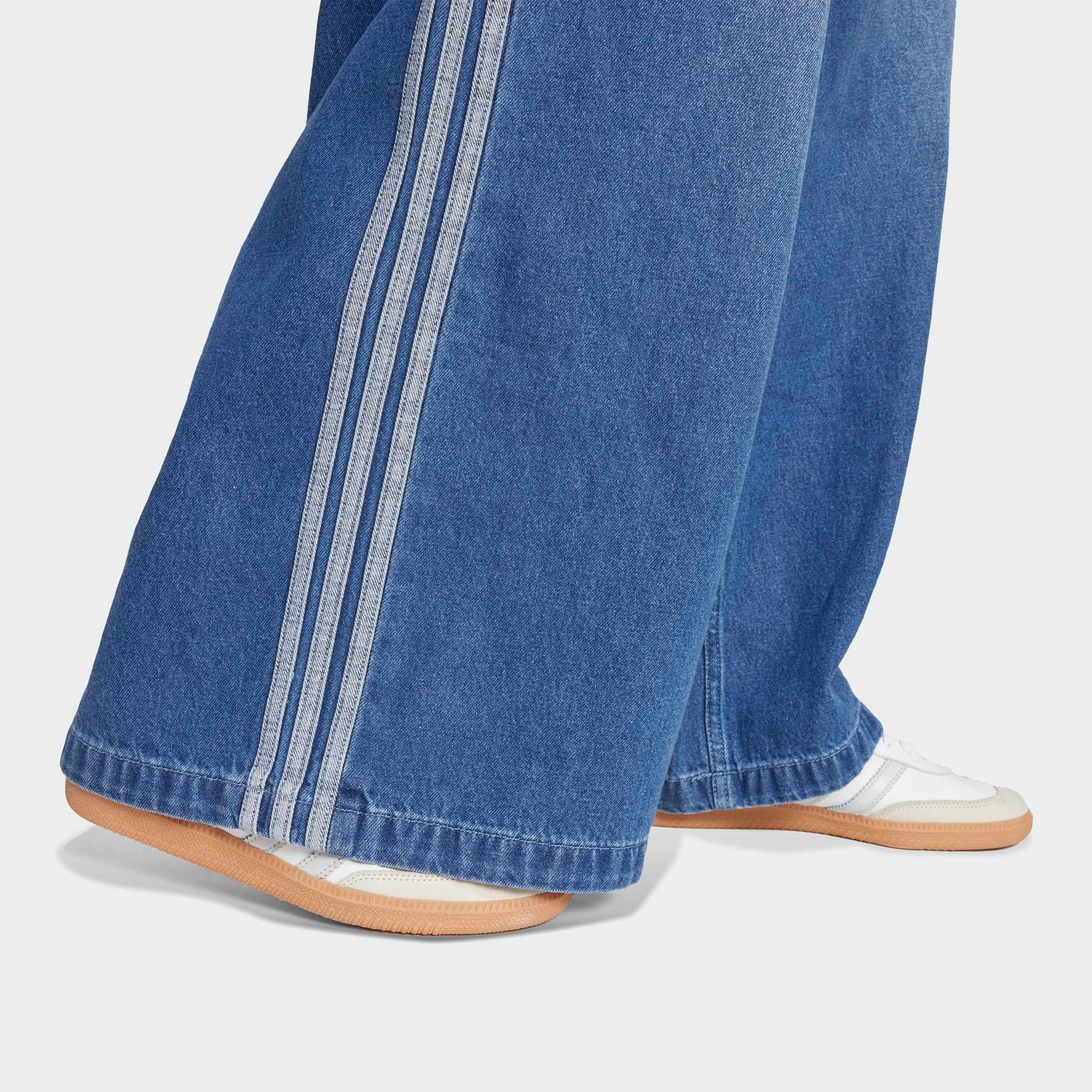 adidas Originals Sporthose »ADICOLOR DENIM ADILENIUM«  inspirierte 90er-Jahre-Mode, sportlicher Stil, aus Baumwolle
