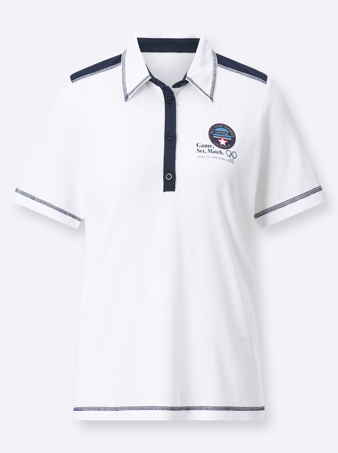 Casual Looks Poloshirt »Shirt«, (1 tlg.)