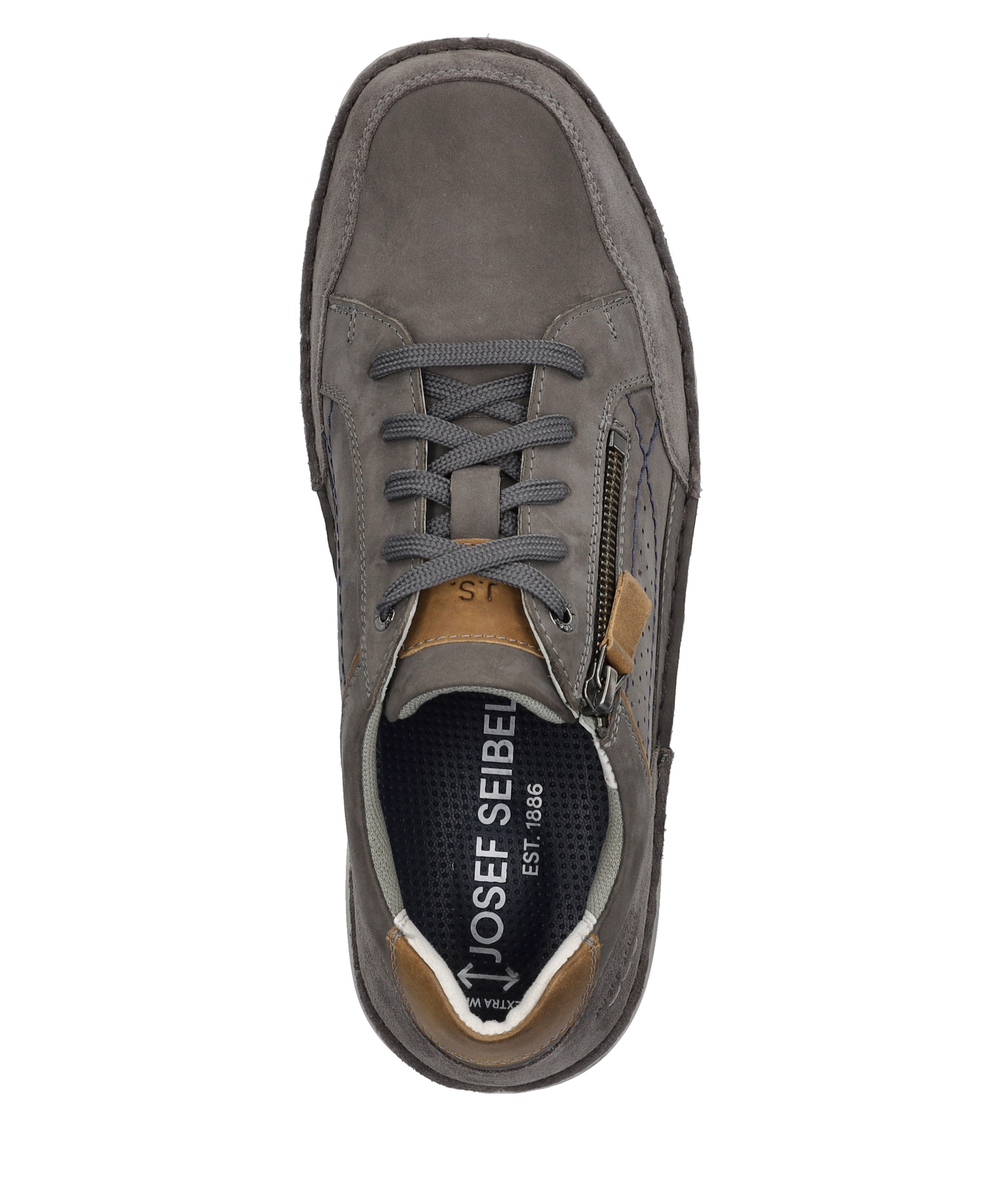 Josef Seibel Schnürschuh »New Anvers 11, asphalt-kombi«
