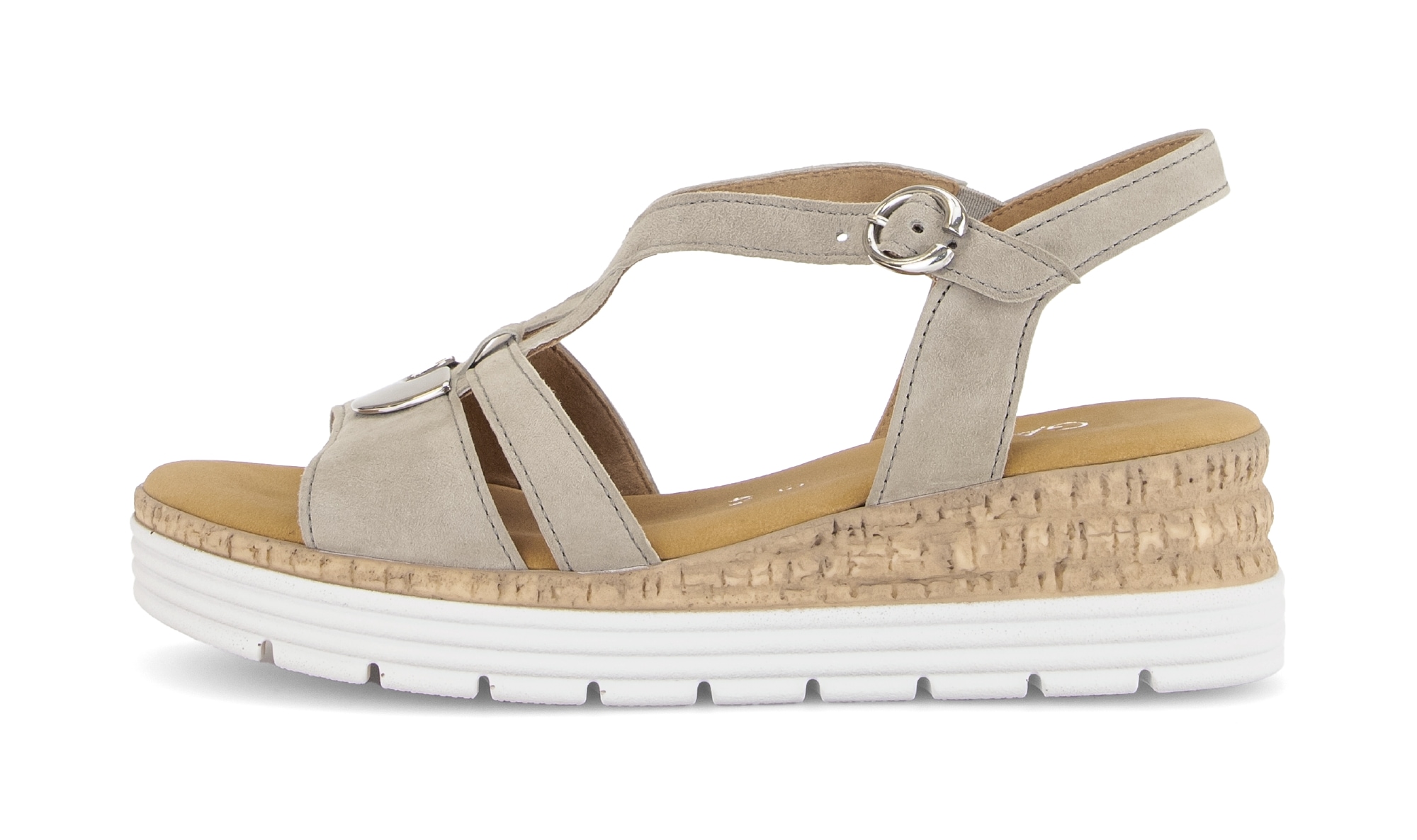 Gabor Keilsandalette »Genua«  , Riemchensandale, Sommerschuh, Komfortschuh in Weite G (=weit)