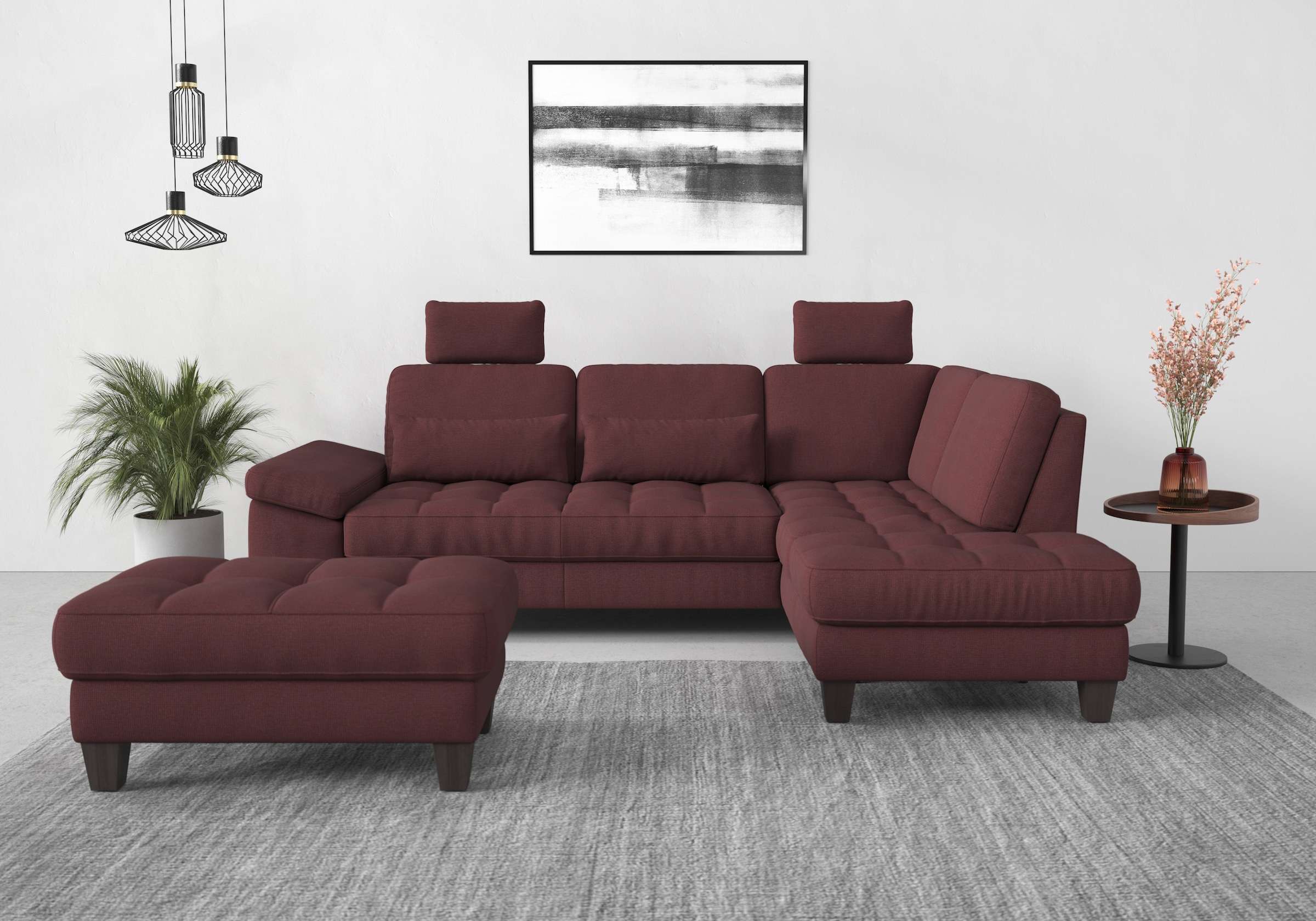 sit&more Stauraumhocker »Westham« wahlewise mit/ohne Federkern