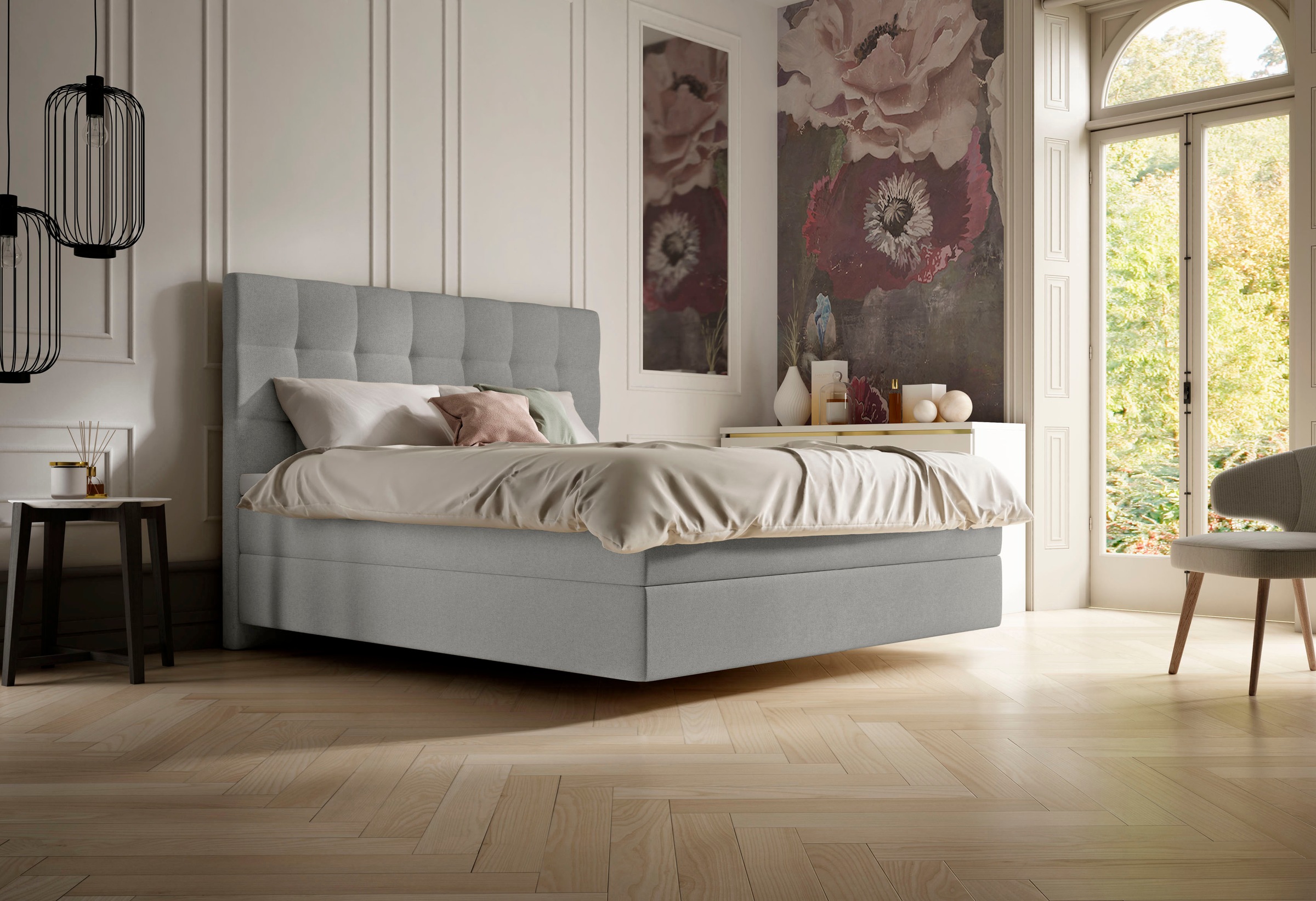 Schlaraffia Boxspringbett »Aida«, mit GELTEX® Next Topper und 7-Zonen-Tonnentaschen-Federkernmatratze