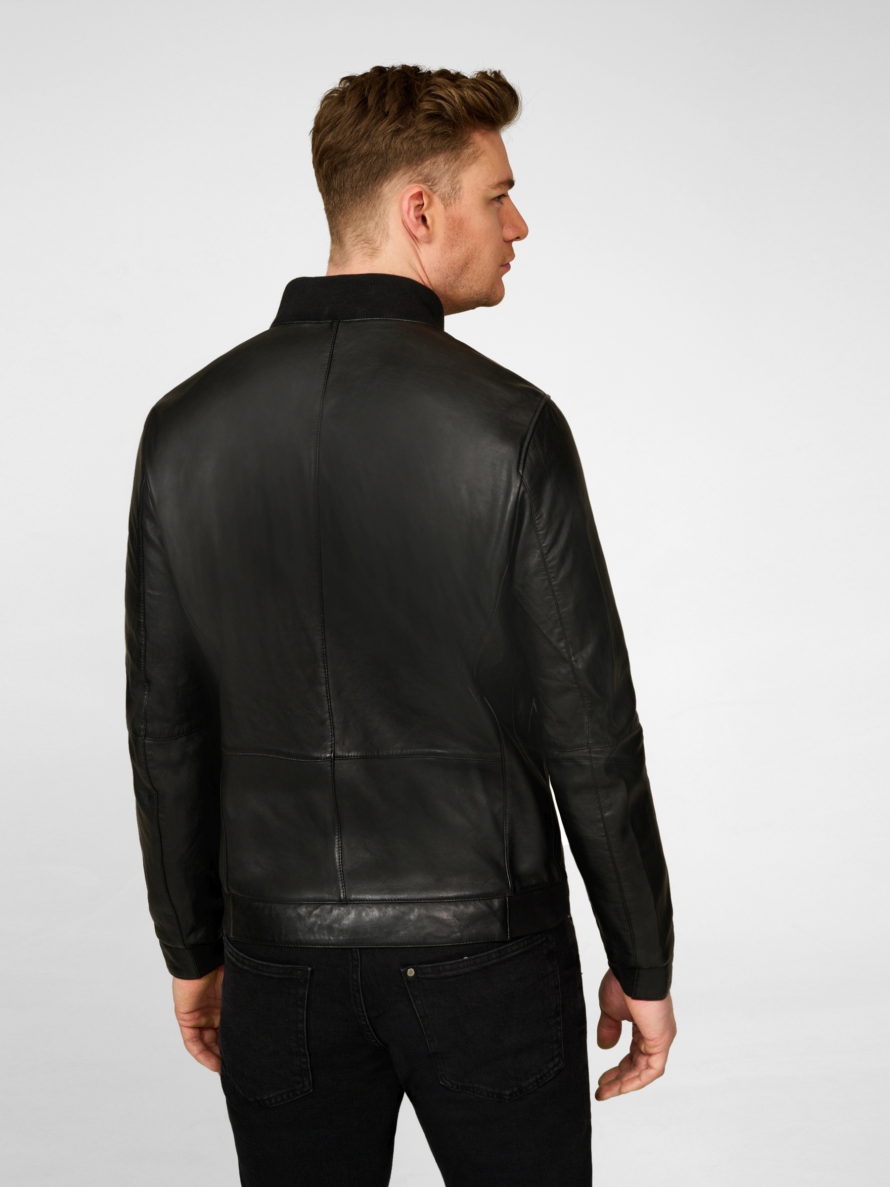 RICANO Blouson »Lederjacke Durano« ohne Kapuze Handgefertigt aus echtem Leder