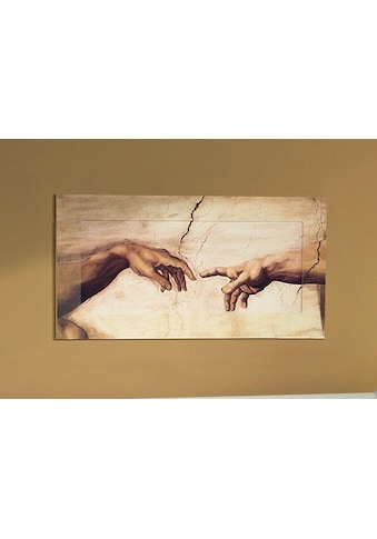 Home affaire Wandbild »Hände«, von Michelangelo, 100/50 cm kaufen