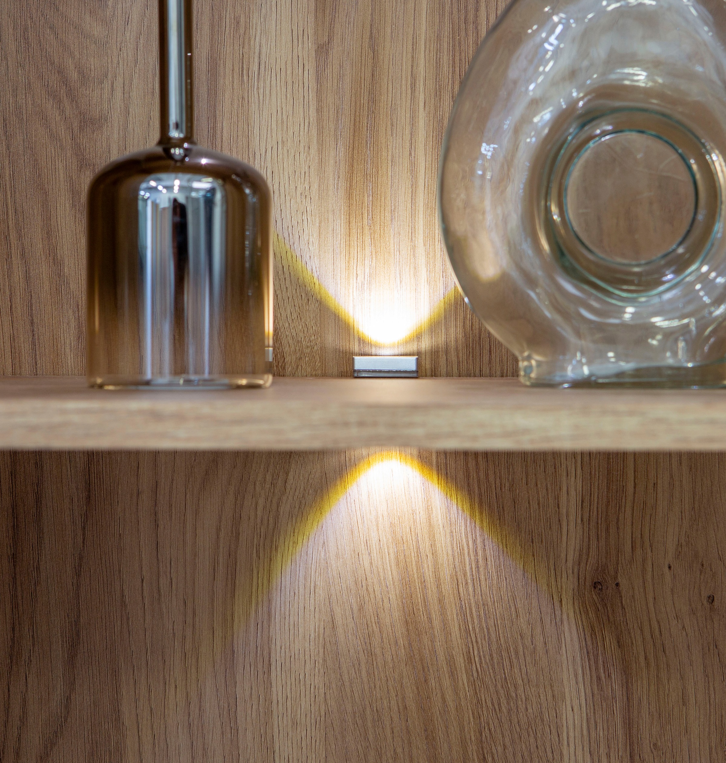 FORTE LED Unterbauleuchte "Lefkadas" 1 Stk. Neutralweiß LED Beleuchtung einfache Montage, wohnliche Atmosphäre