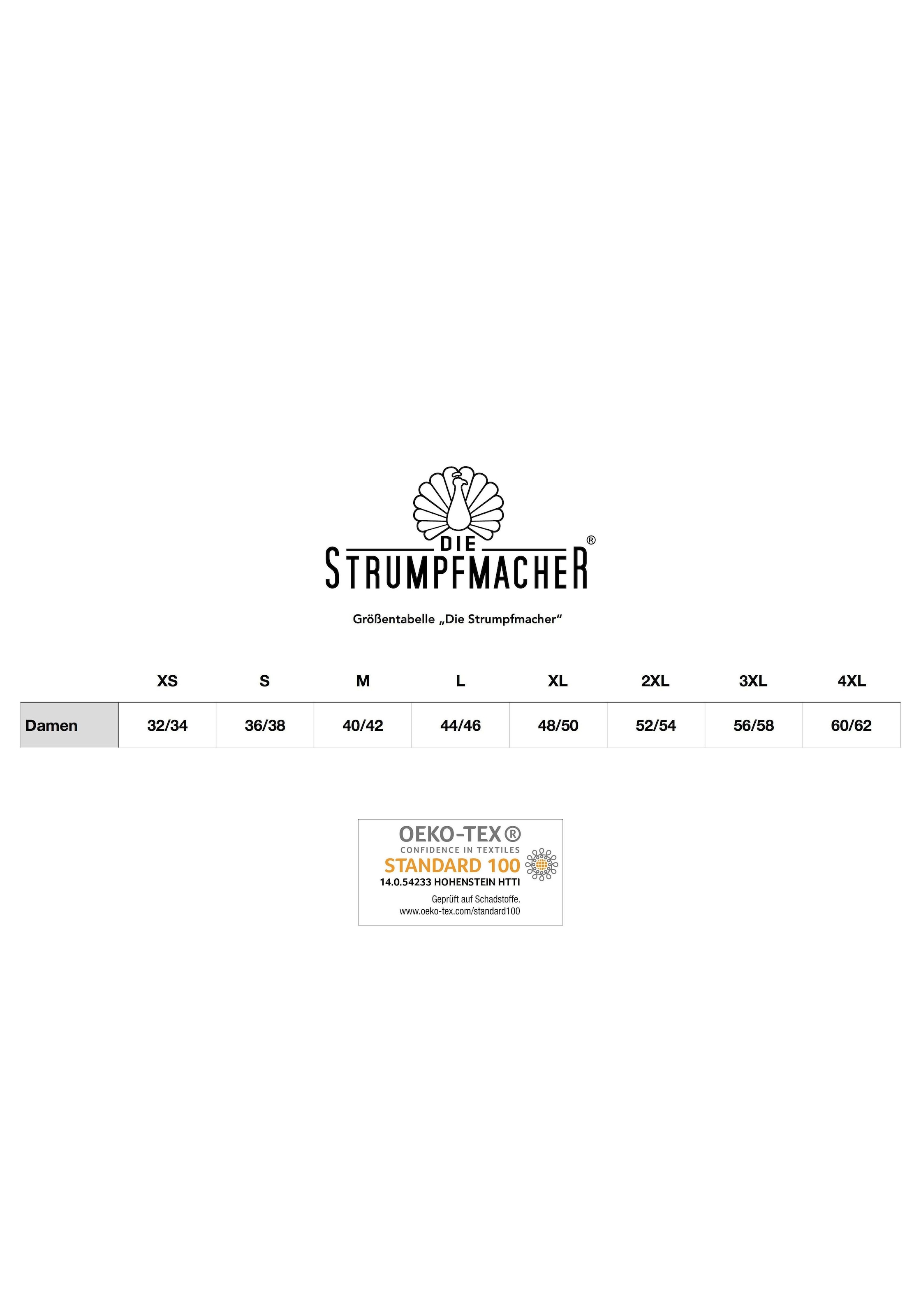 Die Strumpfmacher Ouvert Strumpfhose, 20 DEN, (2 St.), mit Overknee-Optik