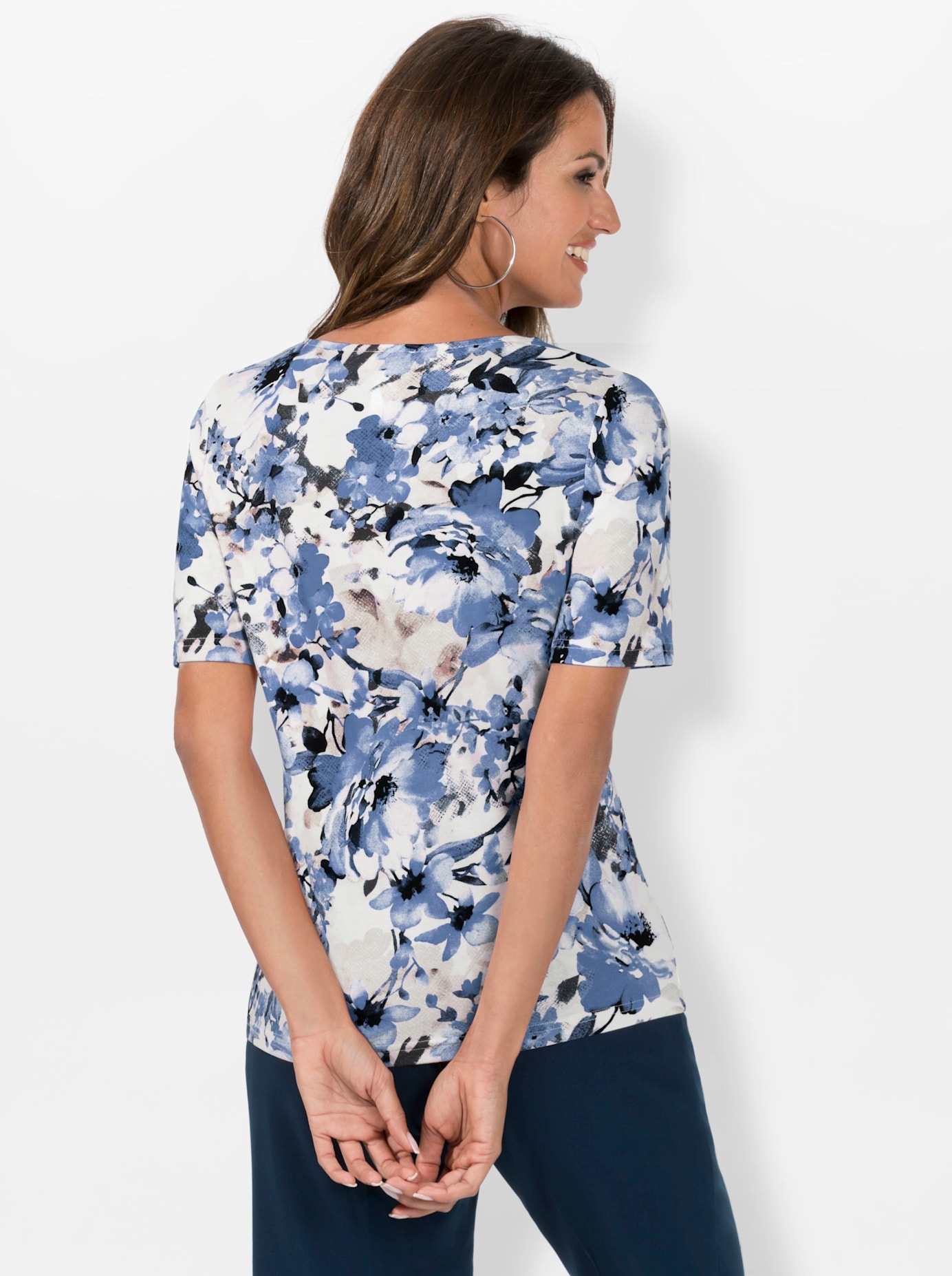 Lady Kurzarmshirt »Shirt«, (1 tlg.)
