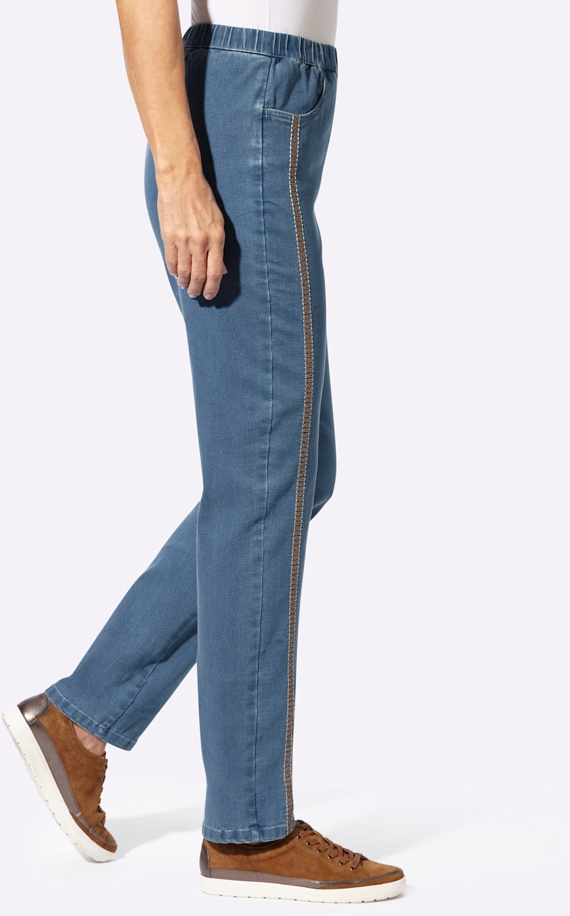 Classic Basics Schlupfjeans 1
