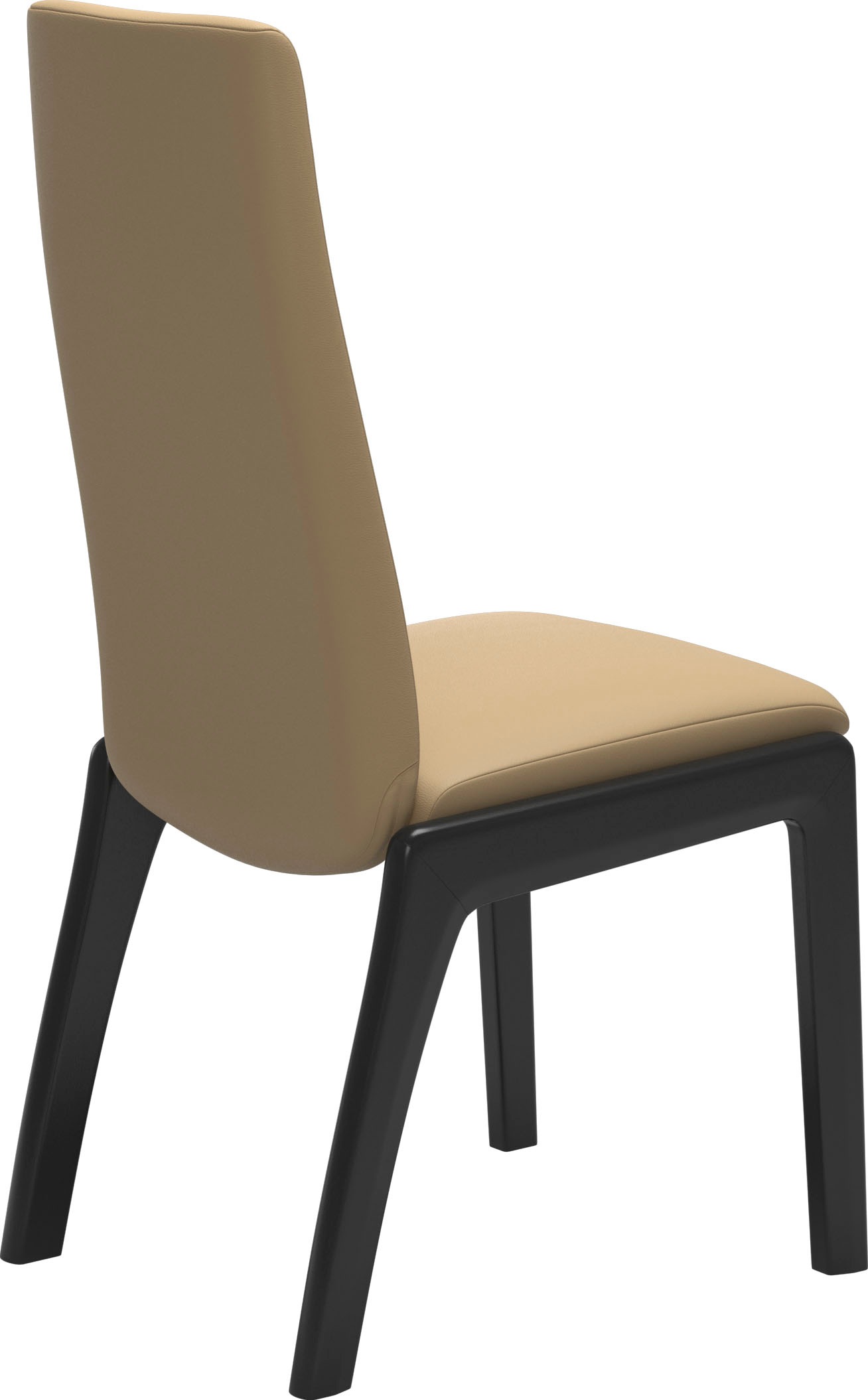 Stressless® Polsterstuhl »Laurel«, Leder PALOMA, High Back, Größe M, mit abgerundeten Beinen in Schwarz