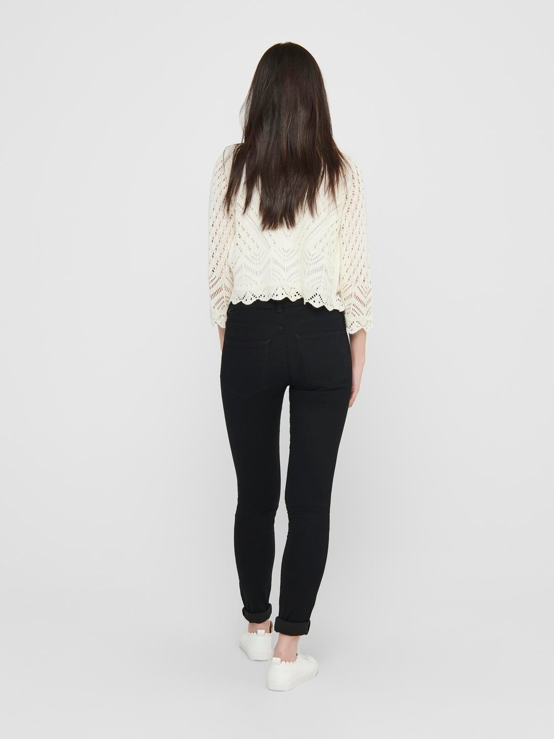 JDY Strickjacke »JDYSUN 3/4 CROPPED CARDIGAN KNT NOOS«