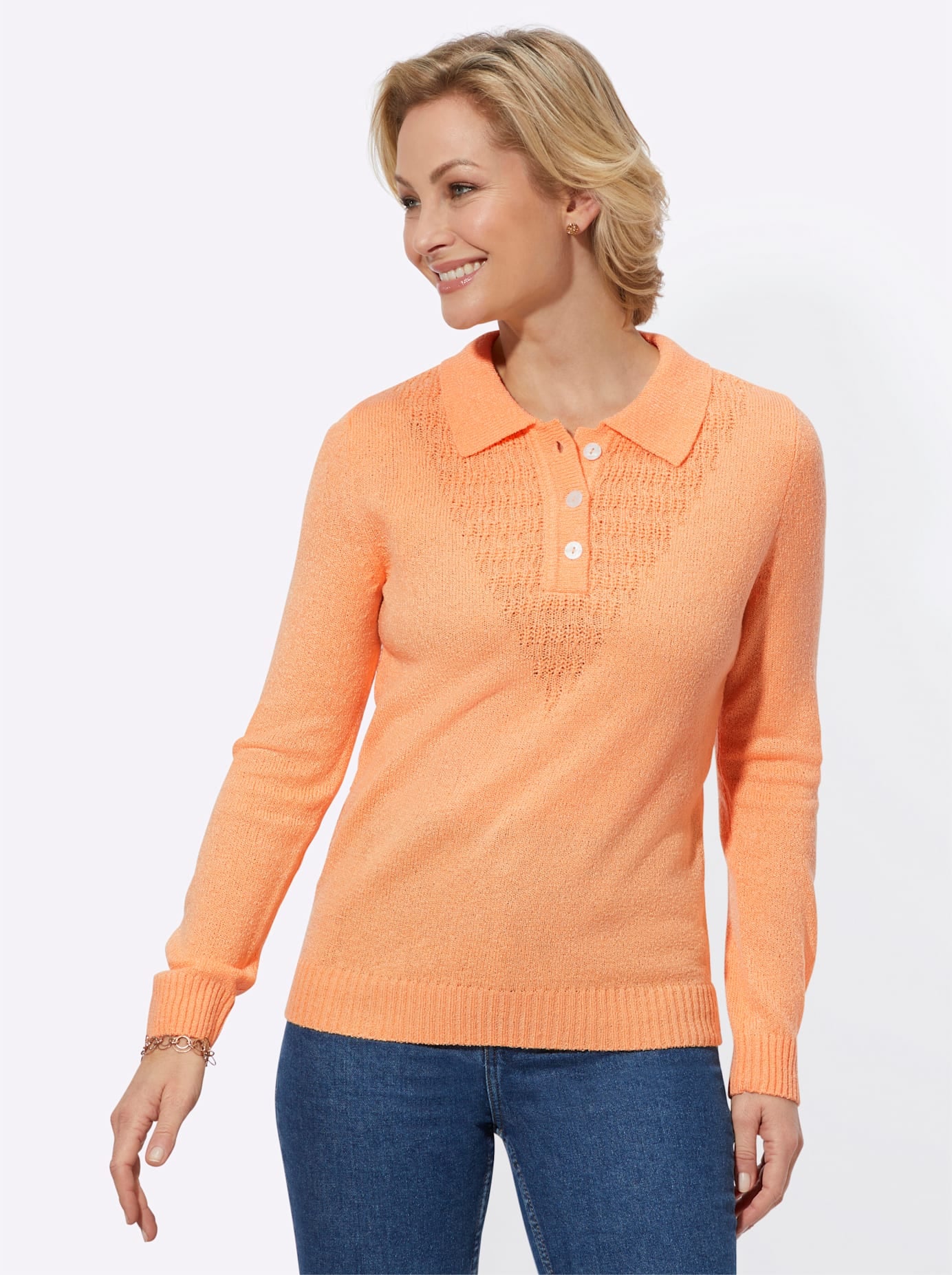 Polokragenpullover »Pullover«